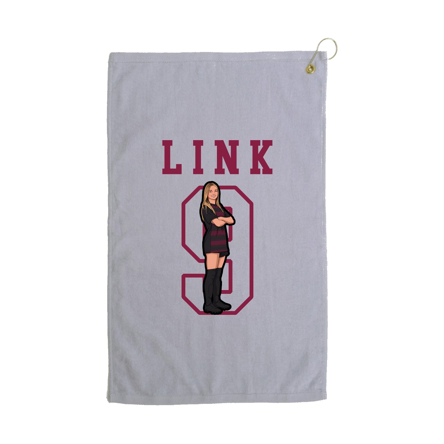 Golf Towel — Shirsey in Grey
