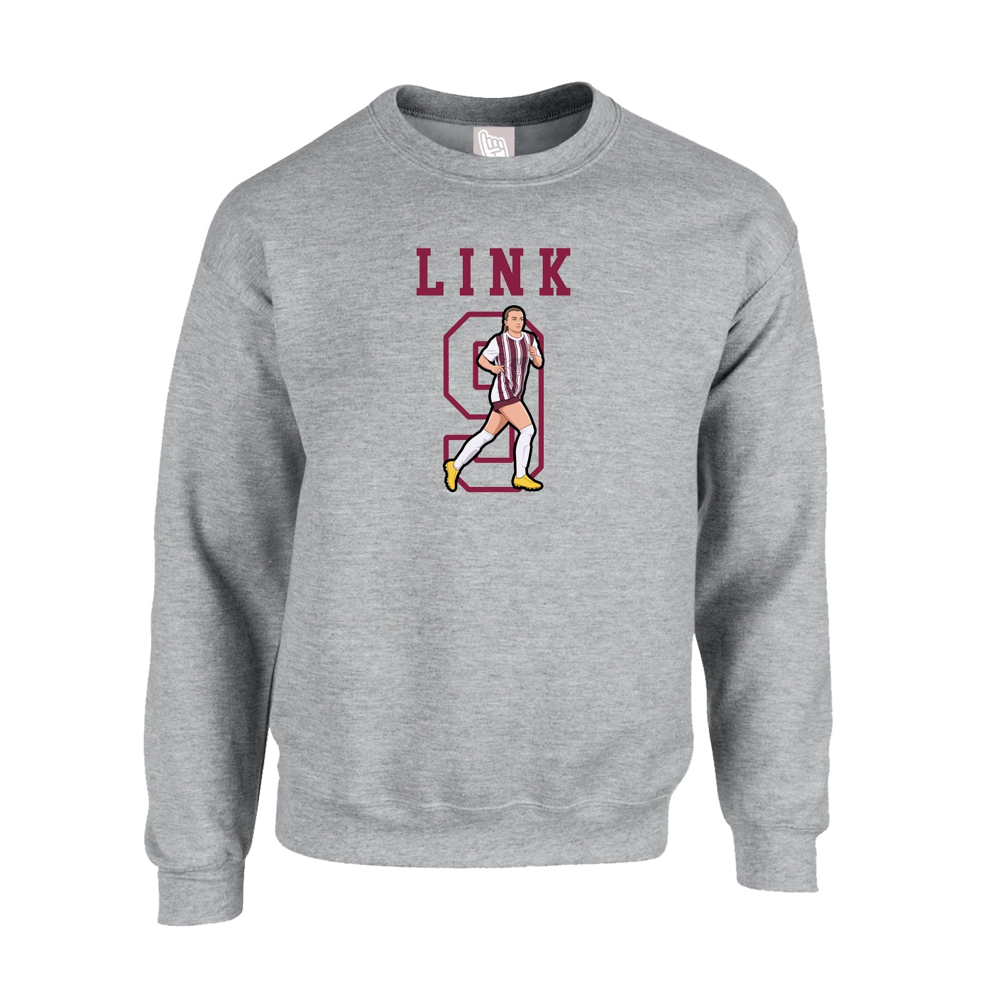 Fleece Crew — Shirsey in Grey