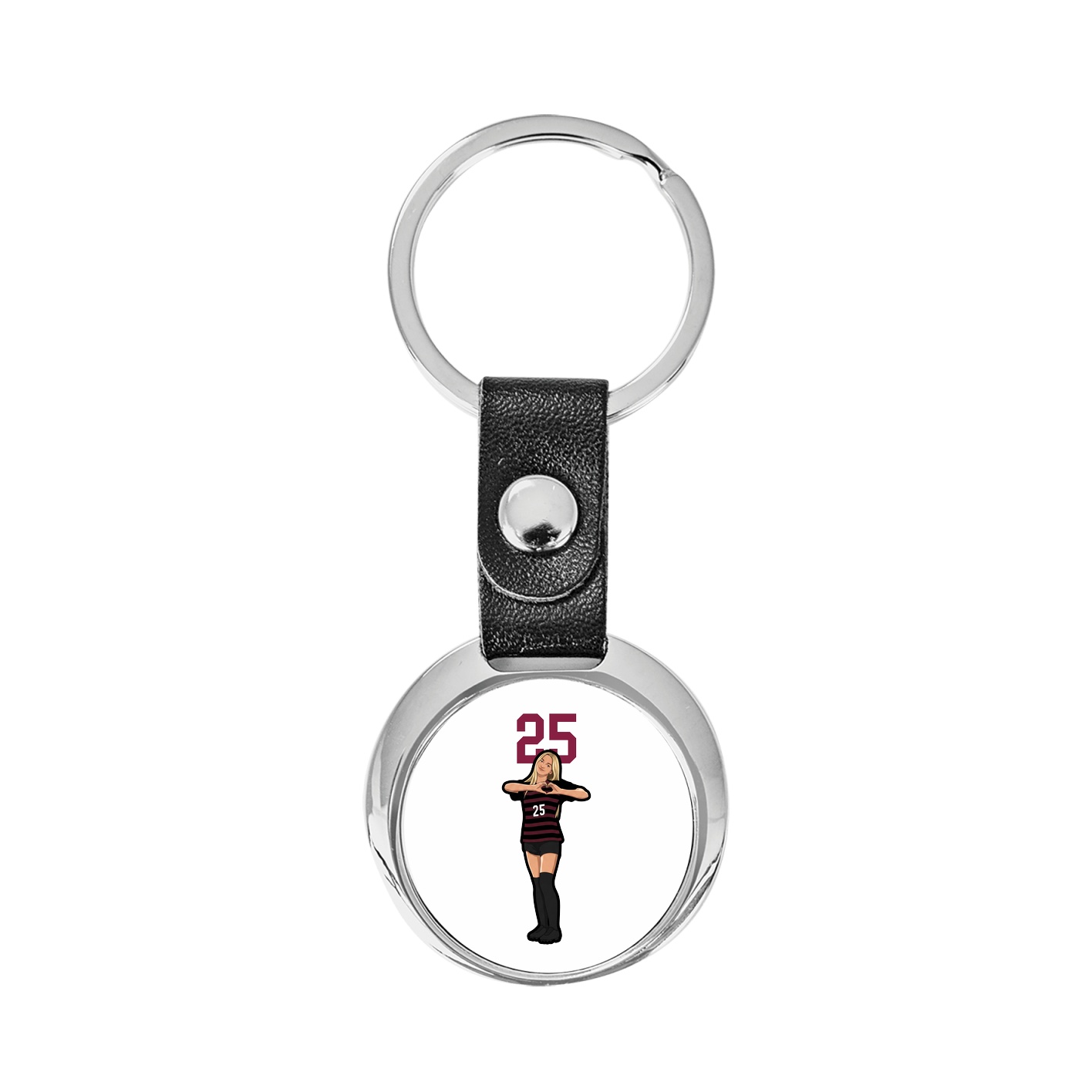 Key Chain — Number Top in Classic