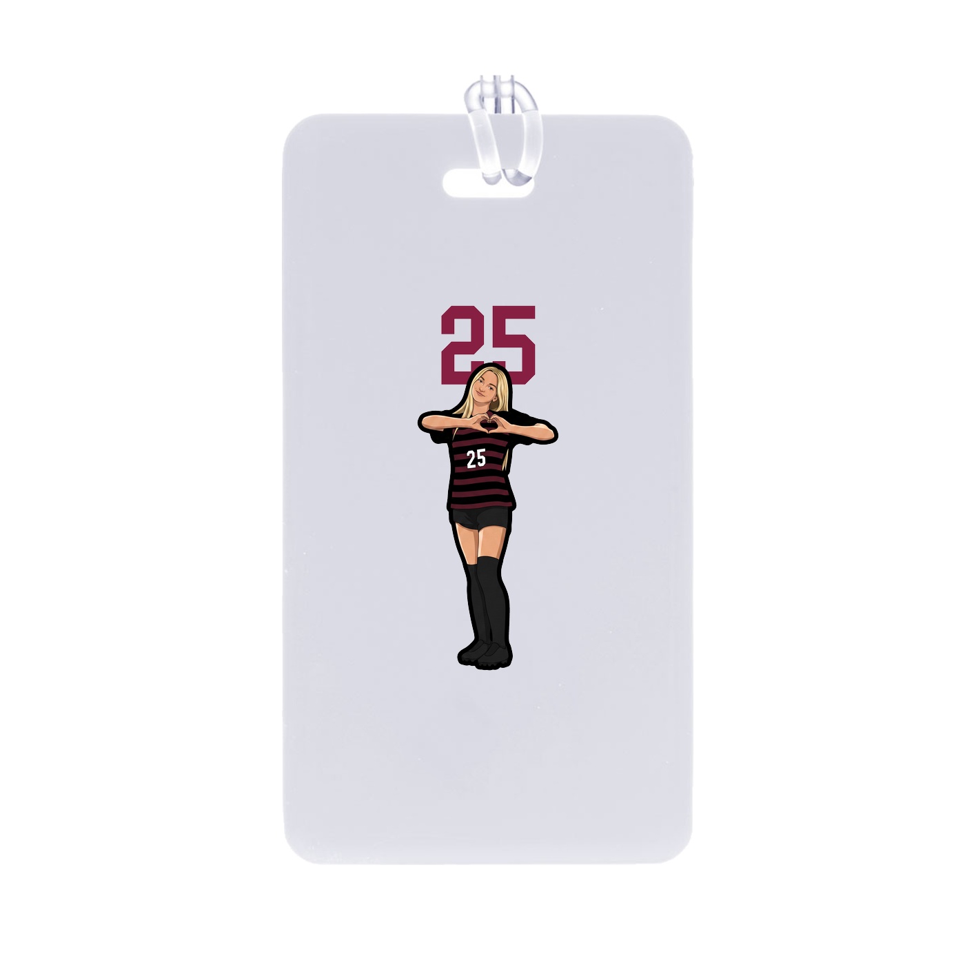 Bag Tag — Number Top in Classic