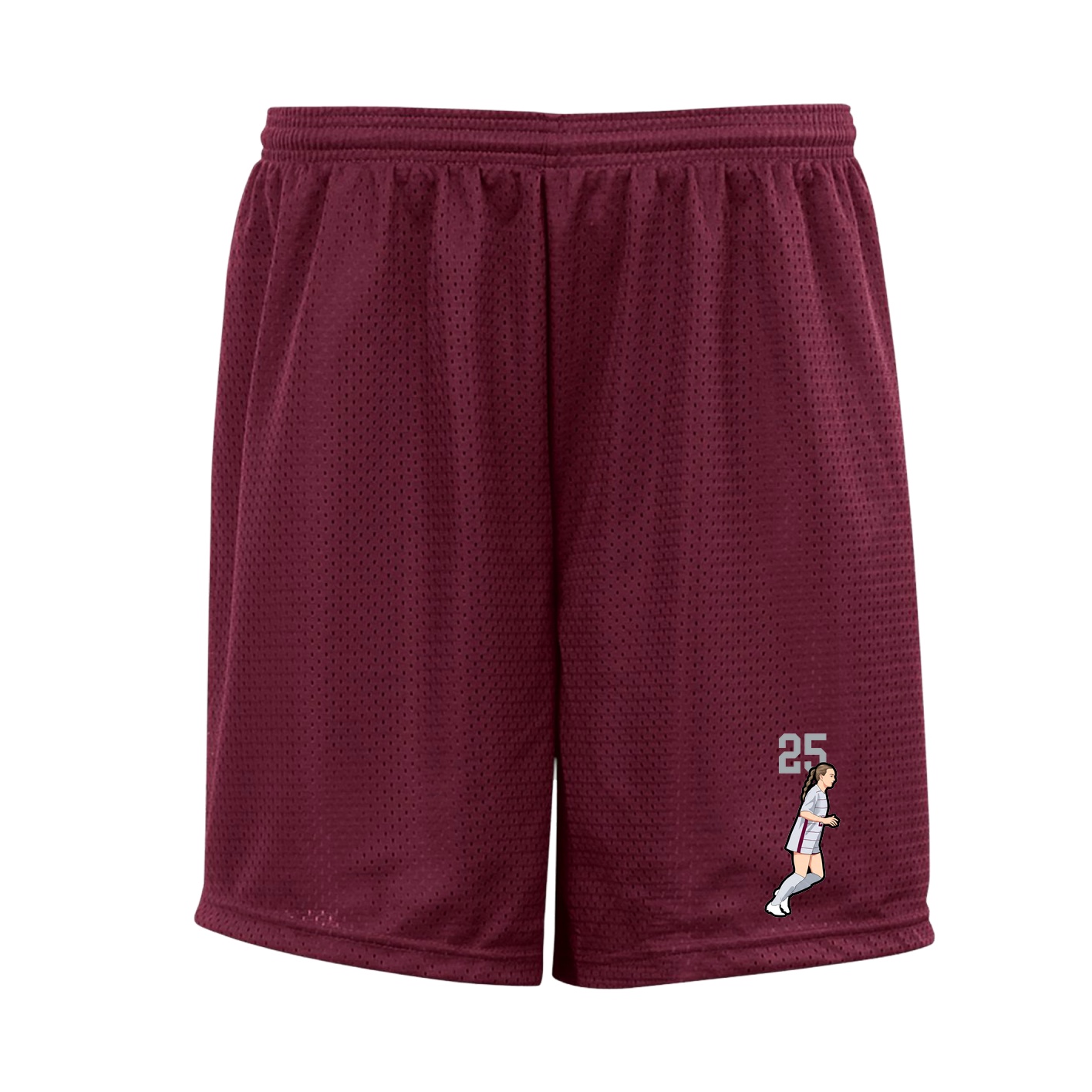 Shorts — Number Top in Cardinal