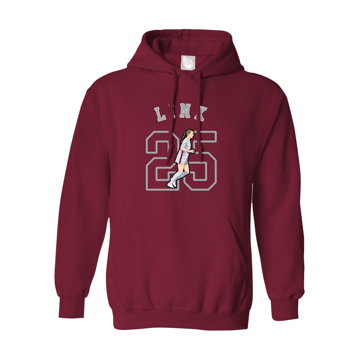 Hoodie — Shirsey Arch in Cardinal
