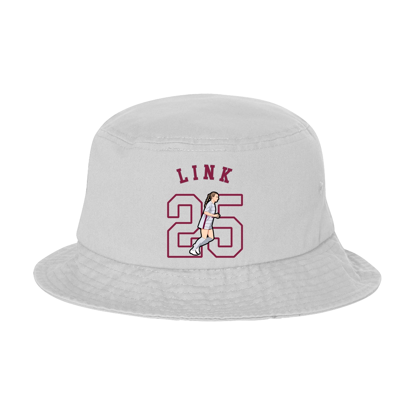 Bucket Cap — Shirsey Arch in White