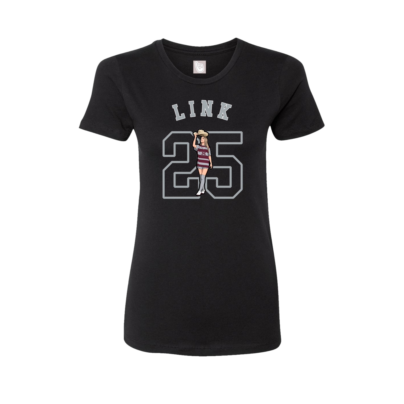 Womens Tee — Shirsey Arch in Black