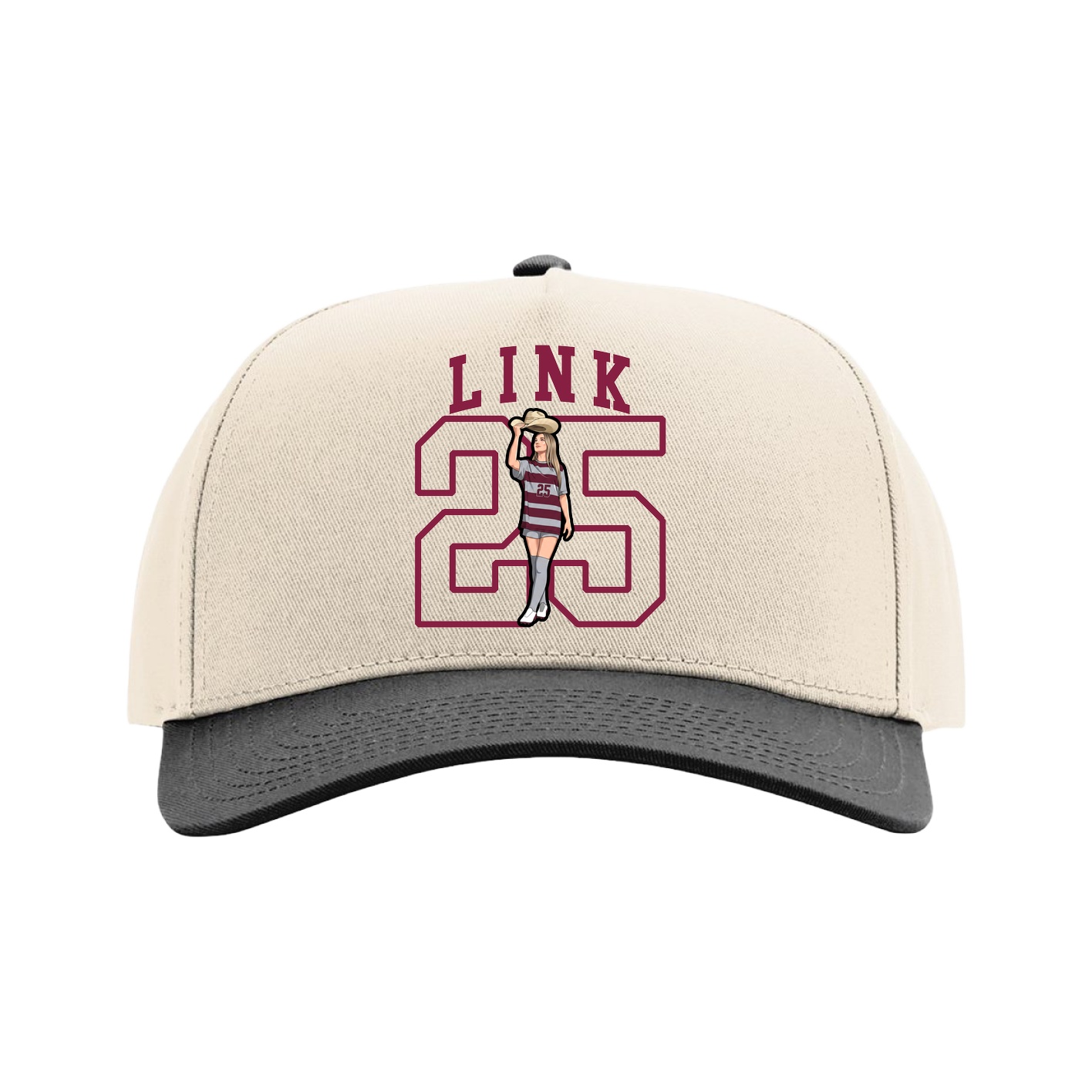 Full Fabric Five-Panel Champ Cap