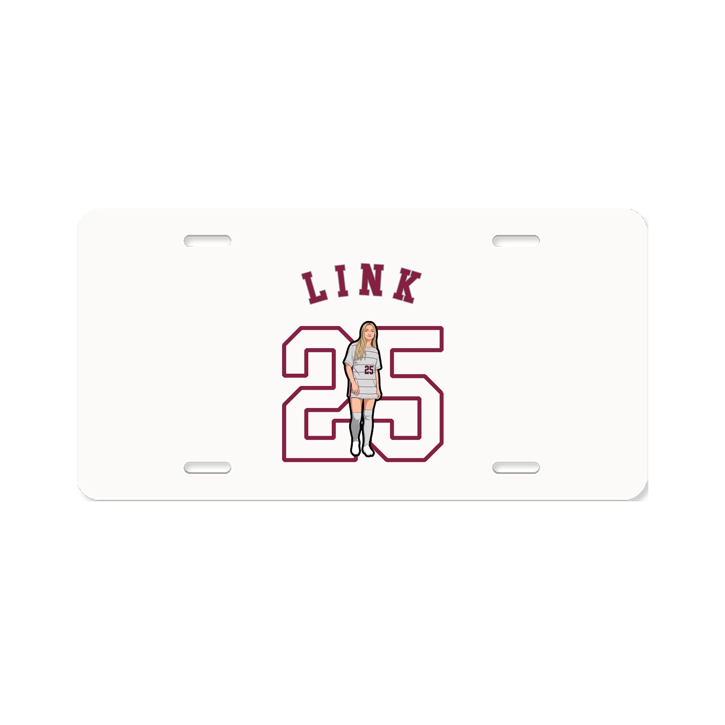 License Plate — Shirsey Arch in Classic
