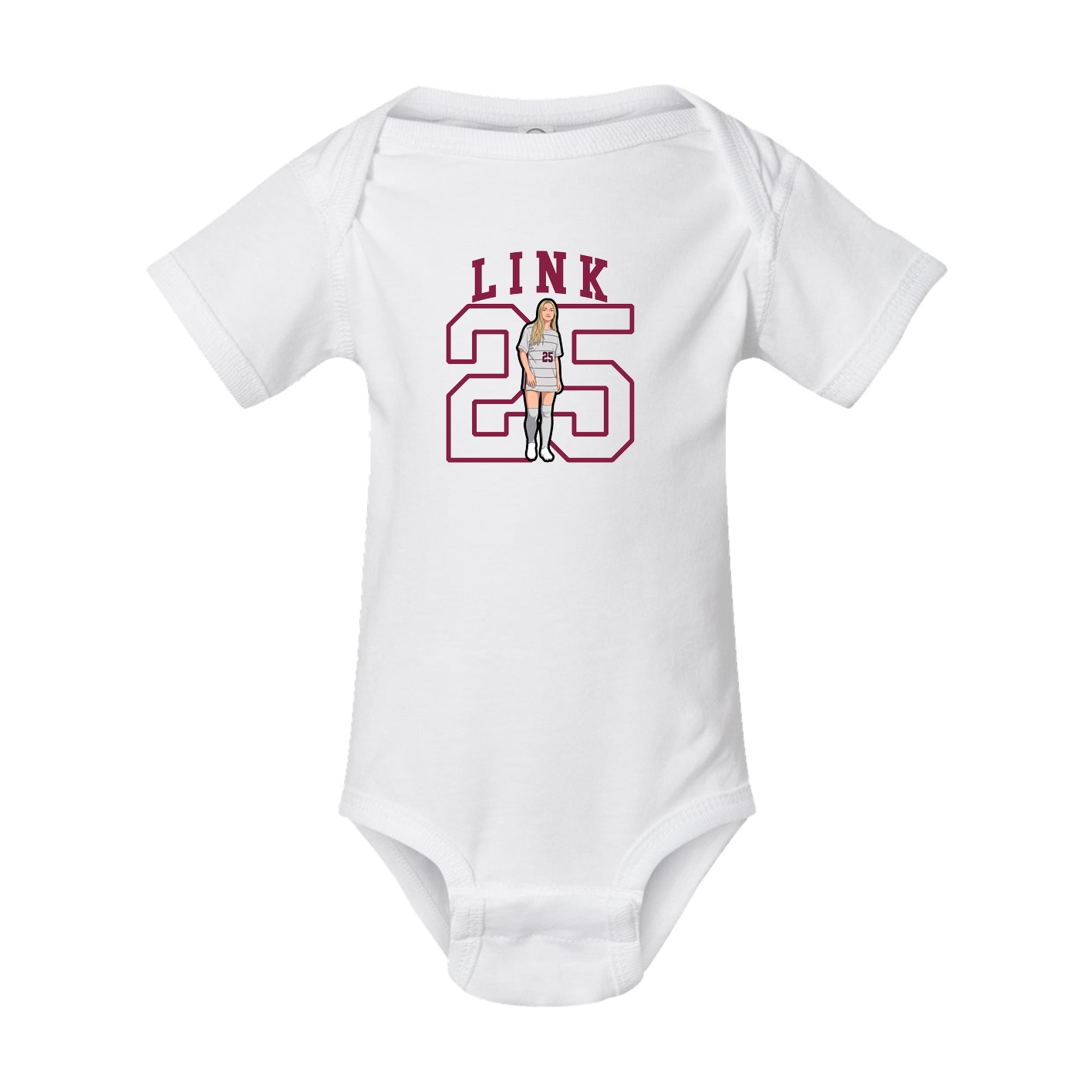 Baby Onesie — Shirsey in White
