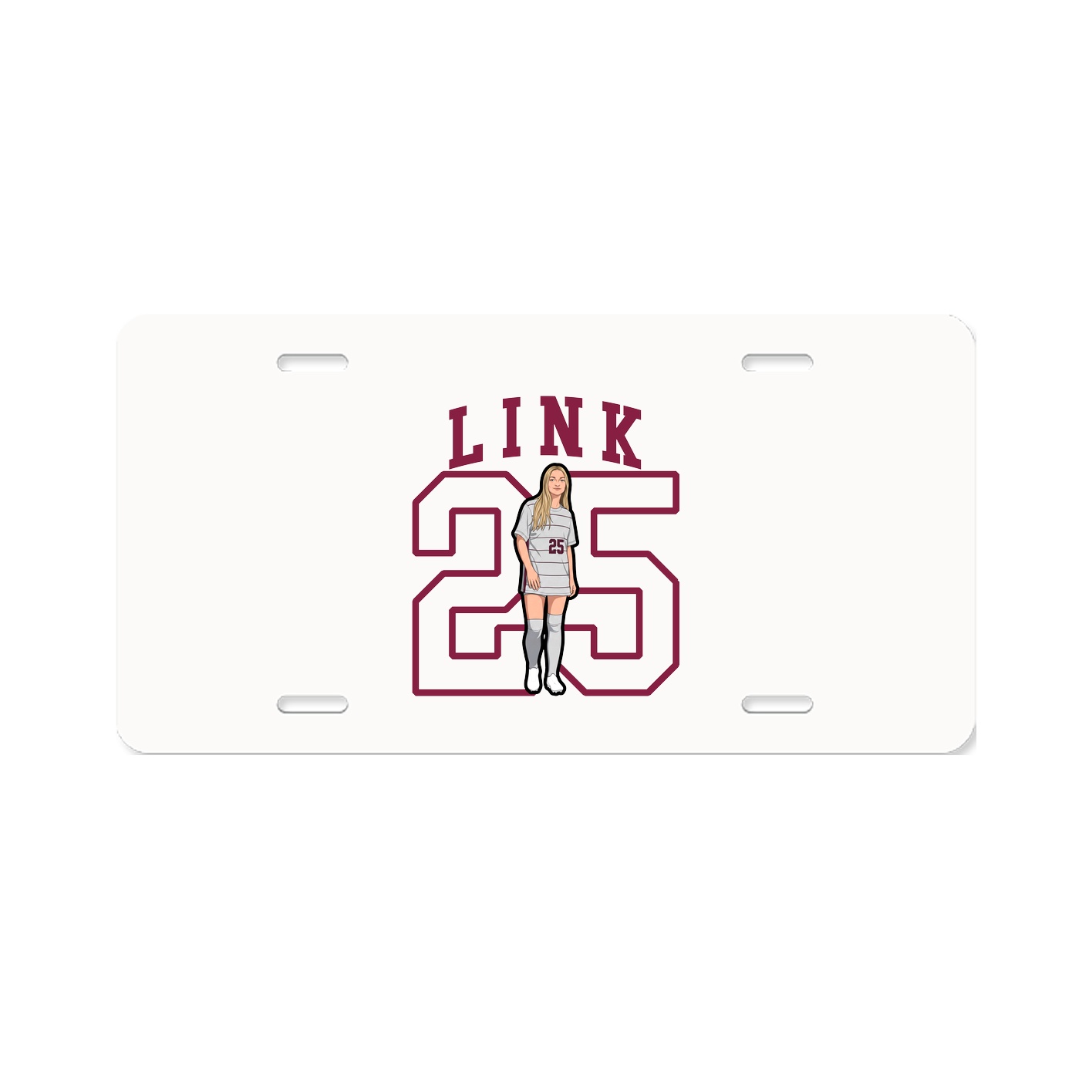License Plate — Shirsey in Classic