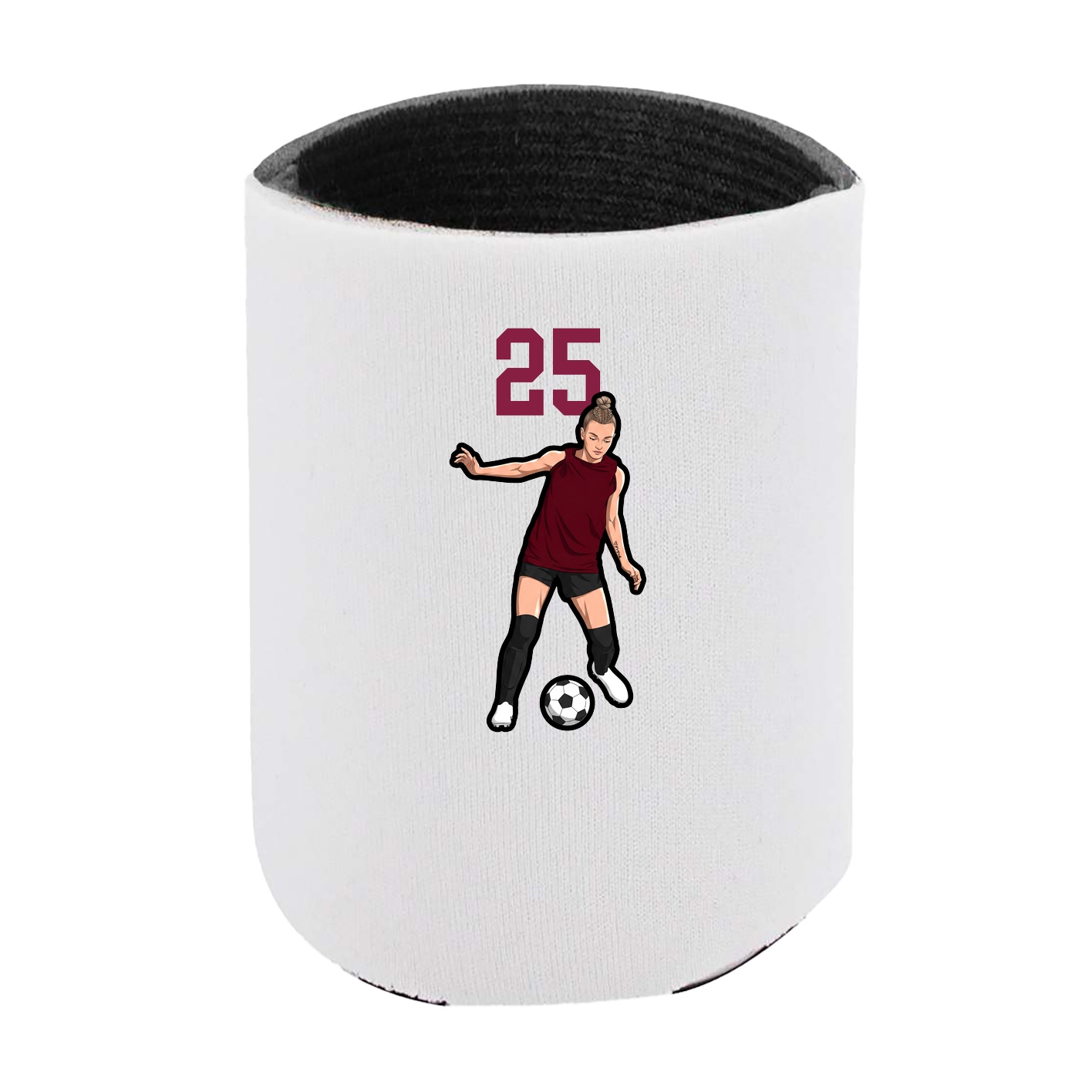 Can Holder — Number Top in White