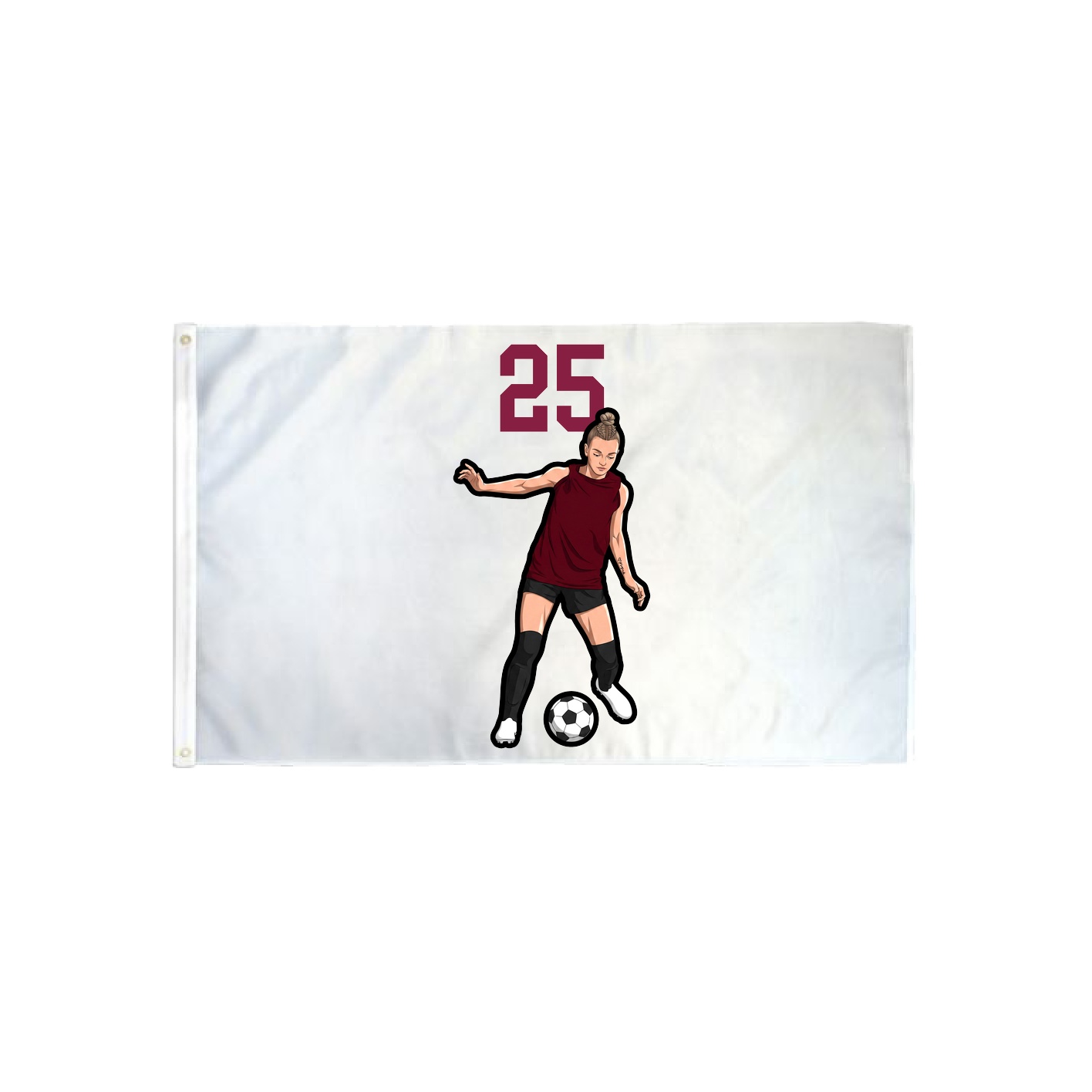 3x5 Flag — Number Top in Classic