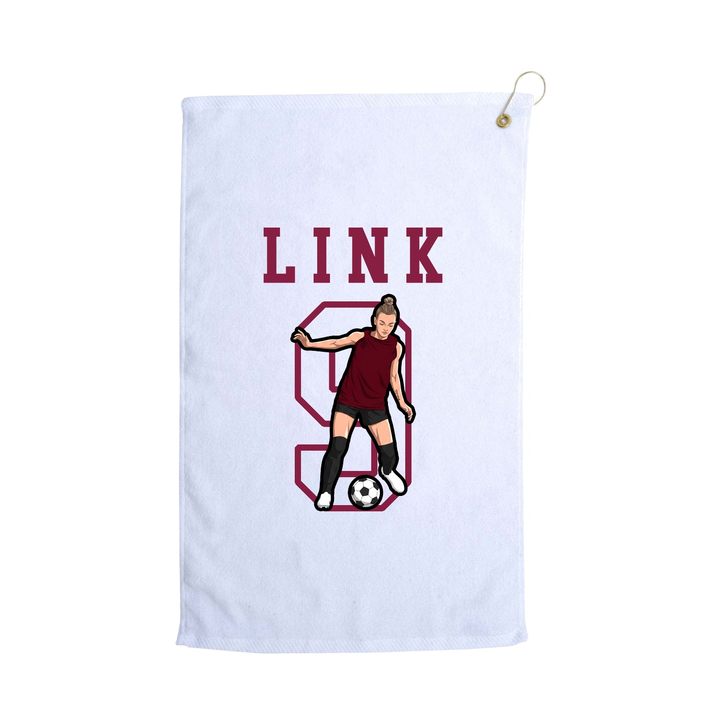 Golf Towel — Shirsey in White