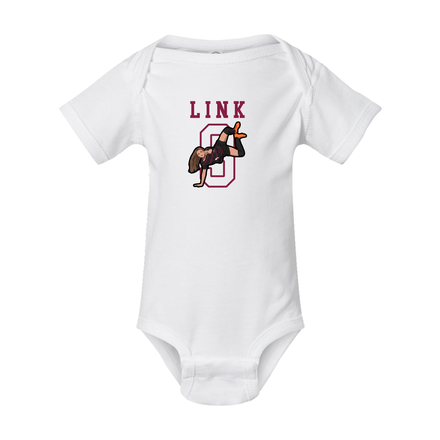Baby Onesie — Shirsey in White