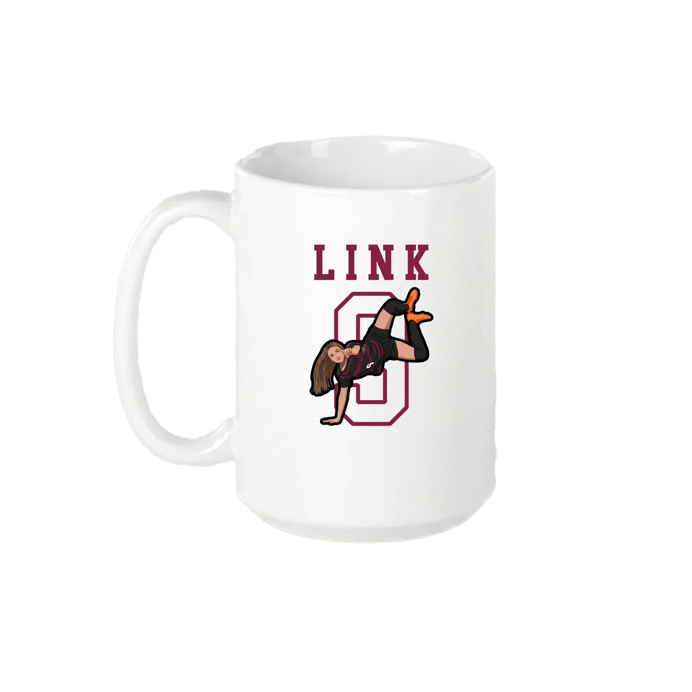 15oz Coffee Mug — Shirsey in White