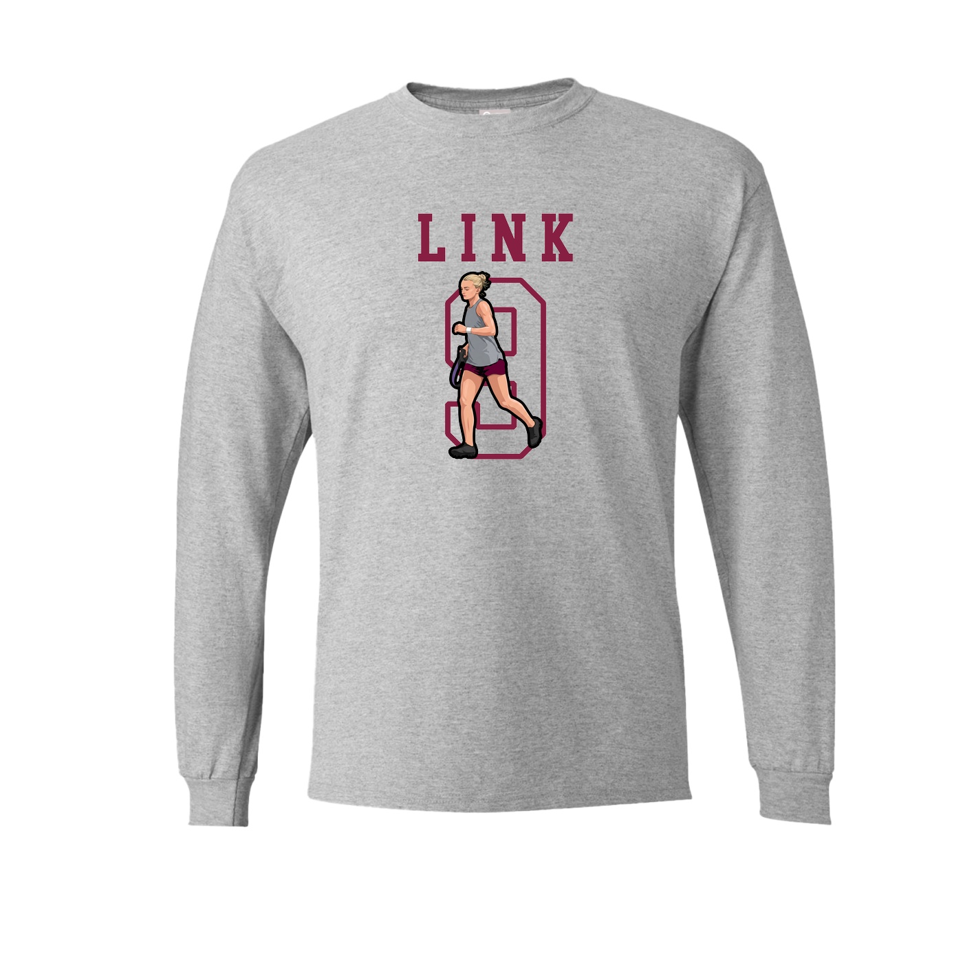 Long Sleeve Tee — Shirsey in Grey