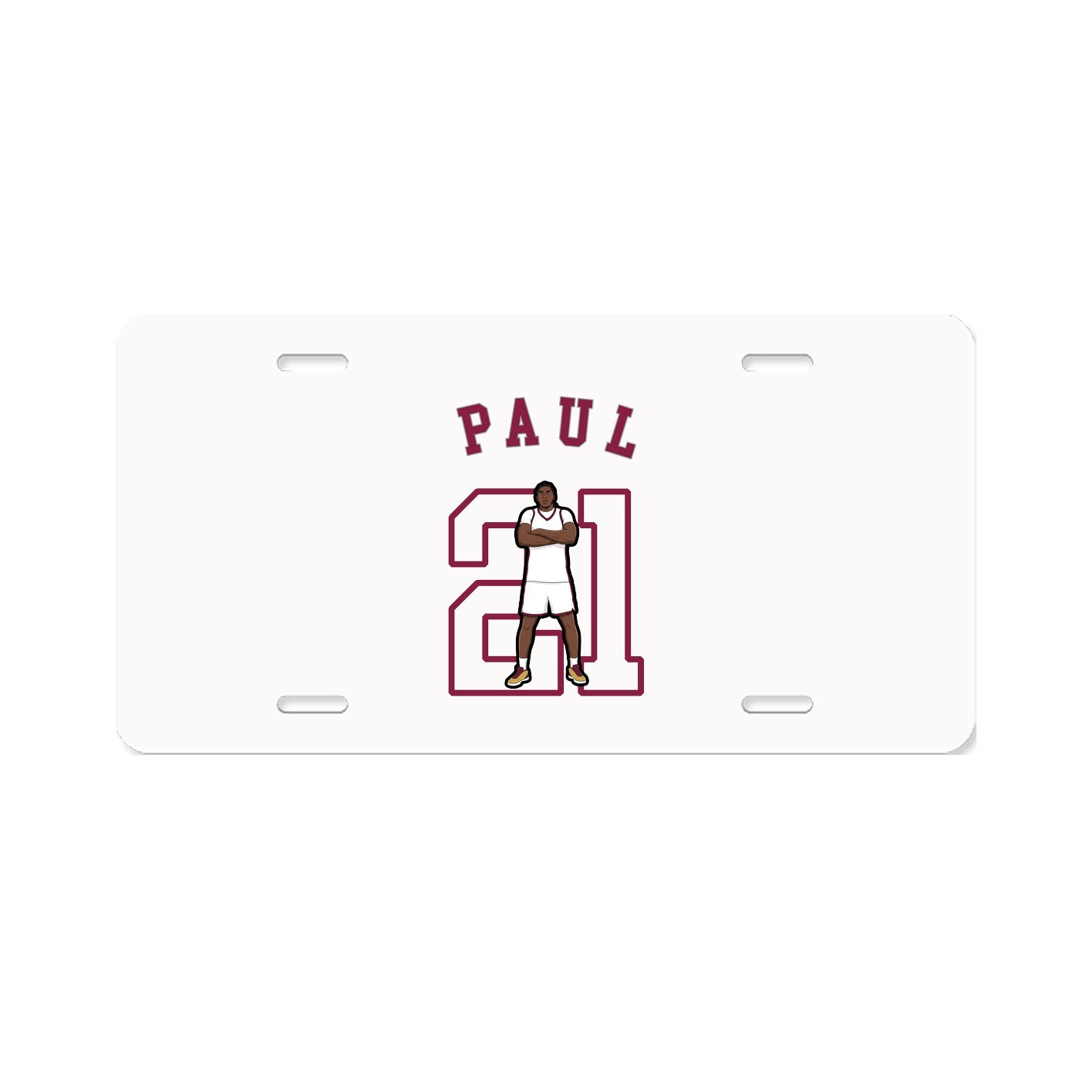License Plate — Shirsey Arch in Classic