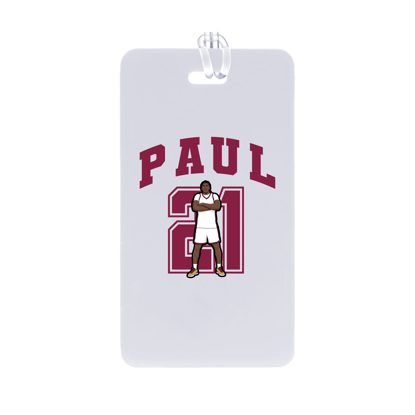 Bag Tag — Number in Classic
