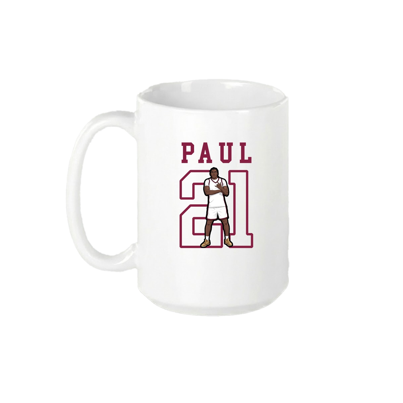15oz Coffee Mug — Shirsey in White