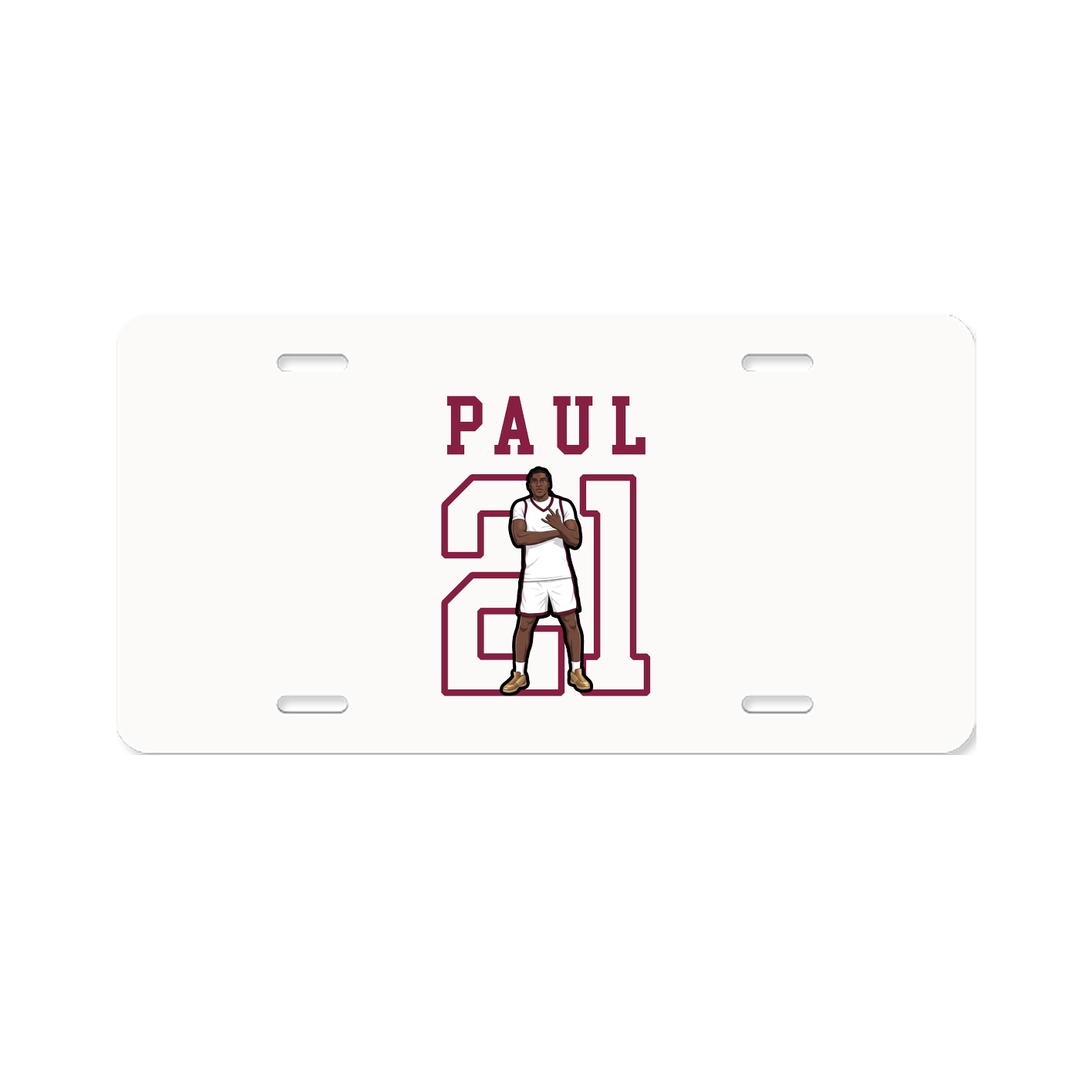 License Plate — Shirsey in Classic