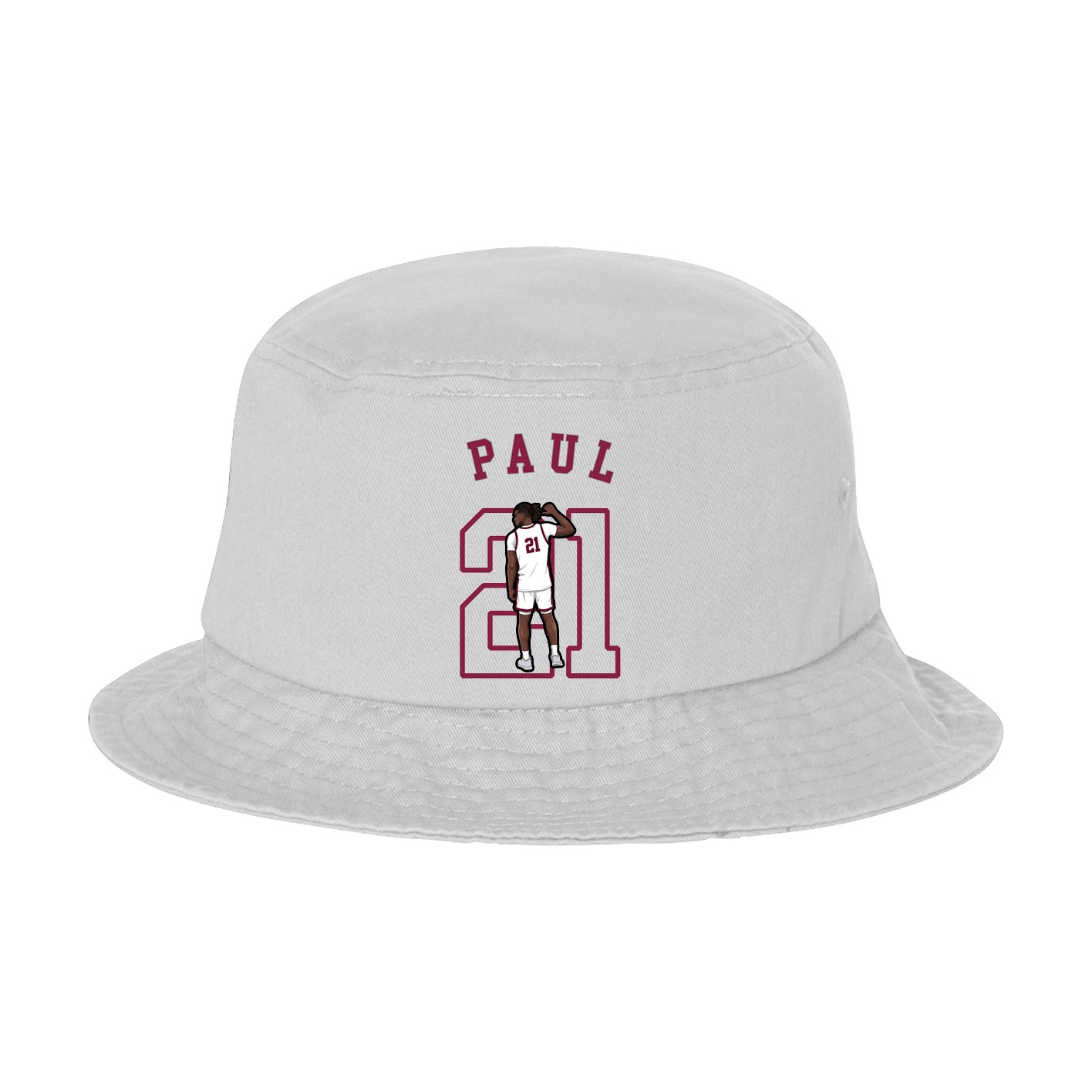 Bucket Cap — Shirsey Arch in White