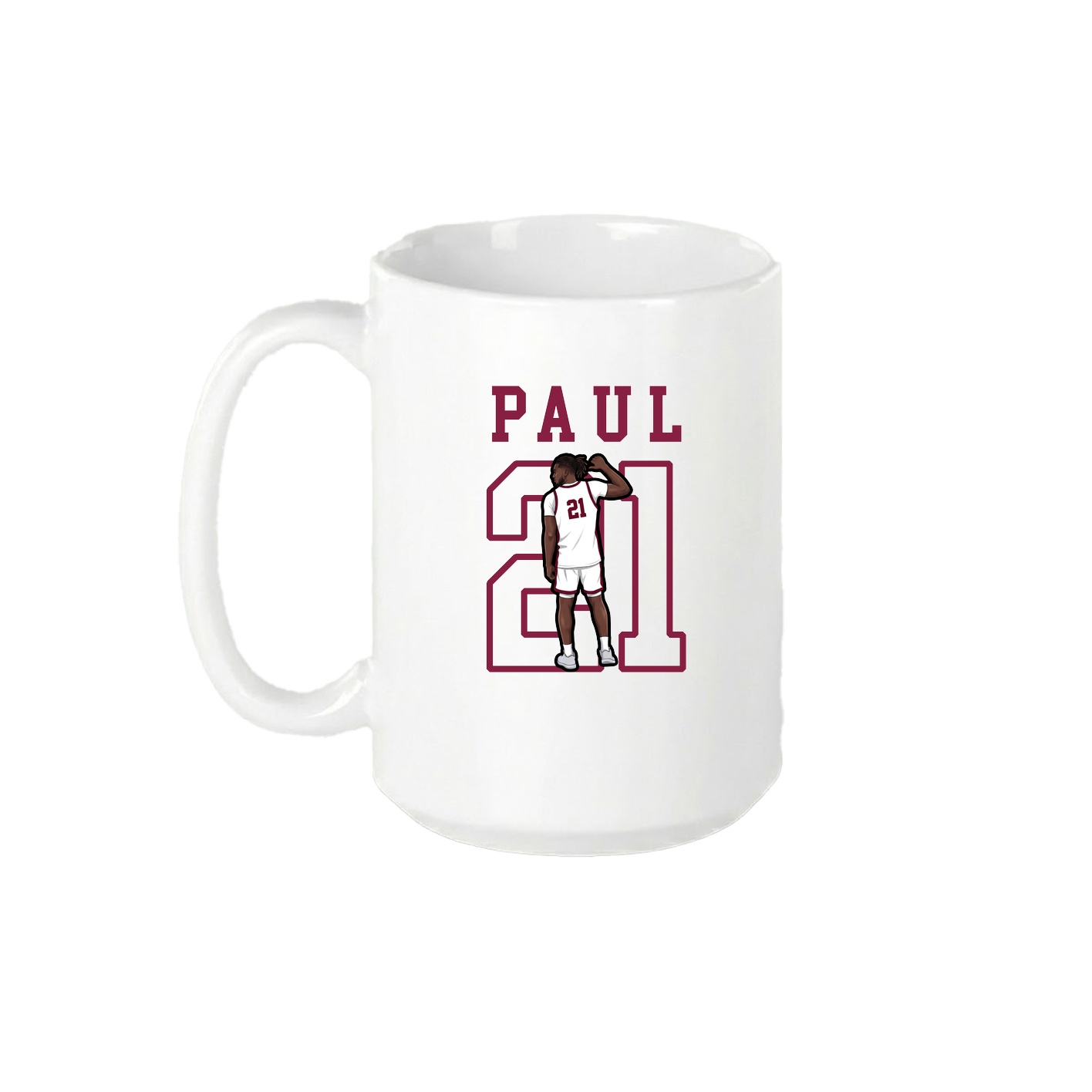 15oz Coffee Mug — Shirsey in White