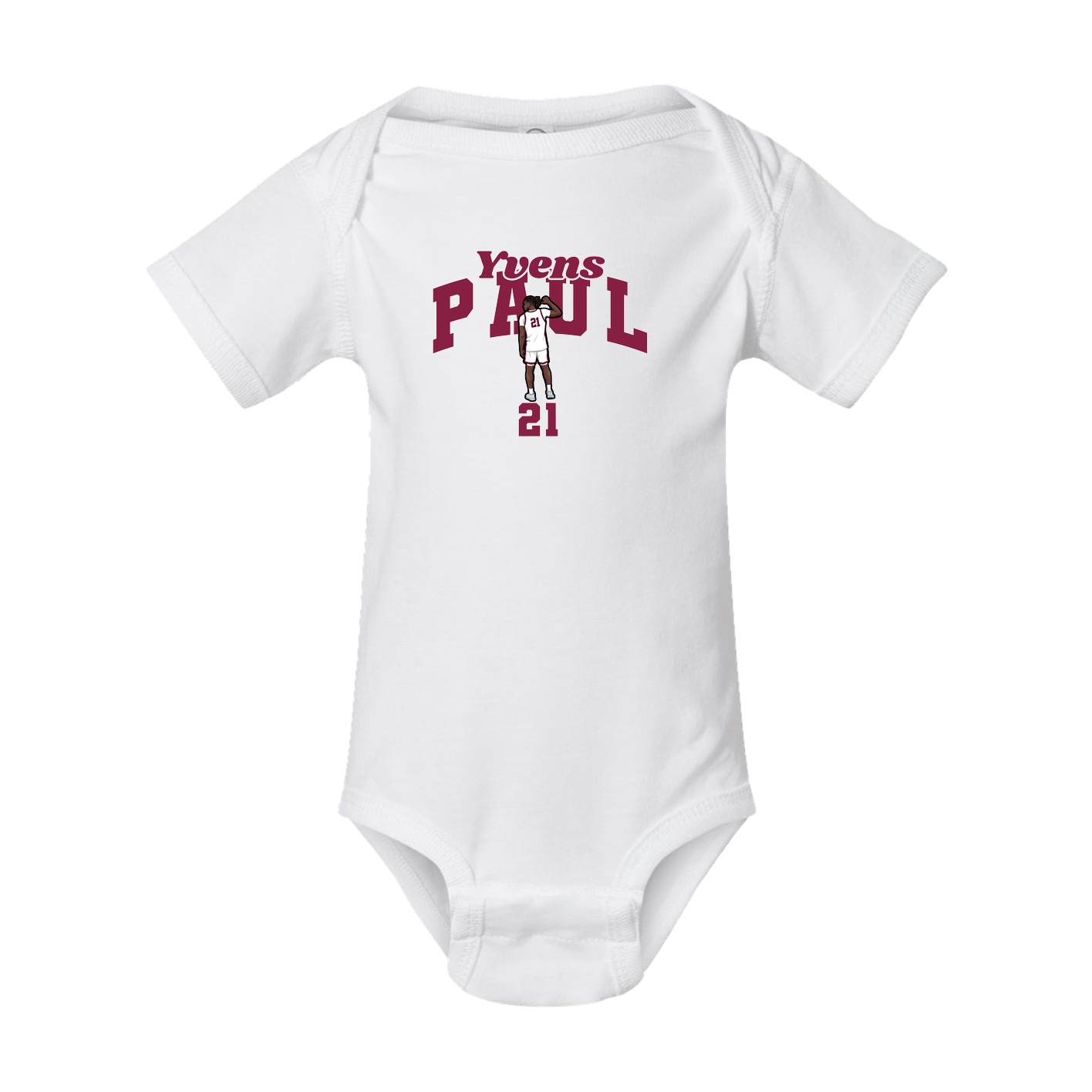 Baby Onesie — Signature Arch in White