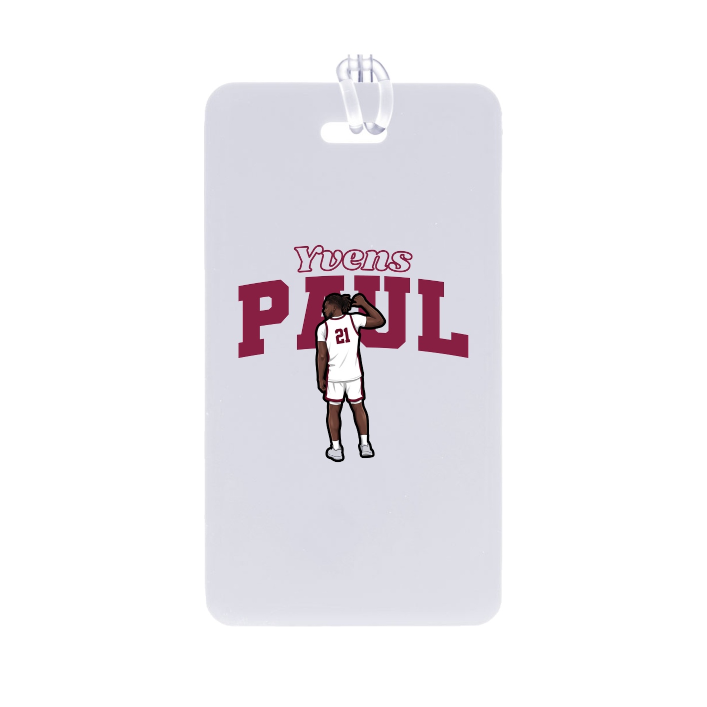 Bag Tag — Name Arch in Classic