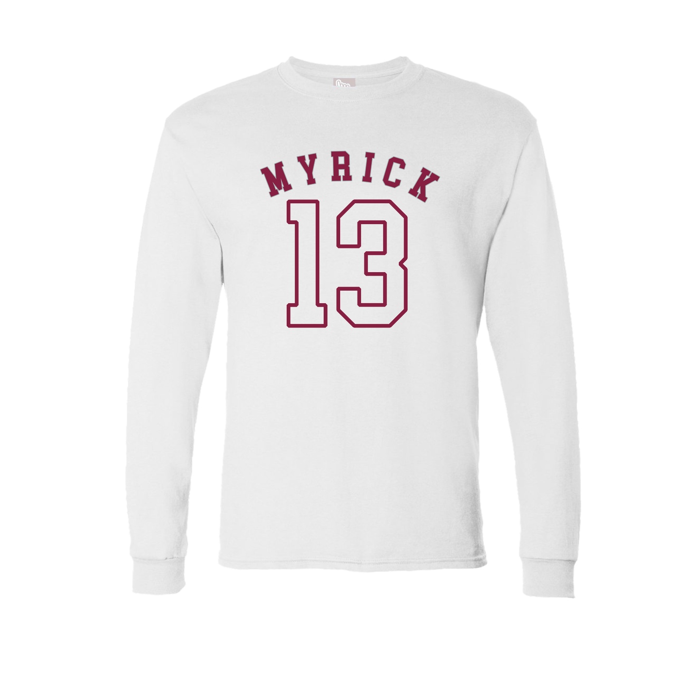Long Sleeve Tee — Shirsey Arch in White