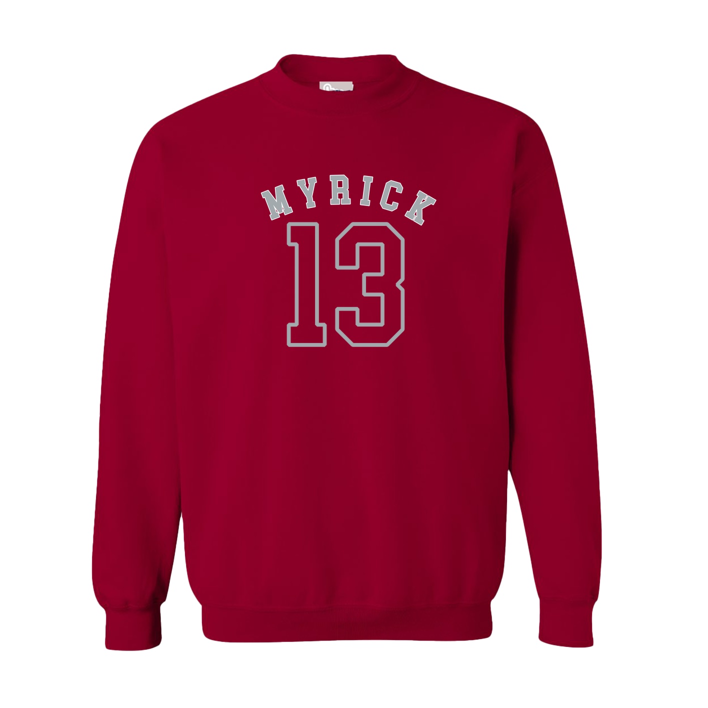 Fleece Crew — Shirsey Arch in Cardinal