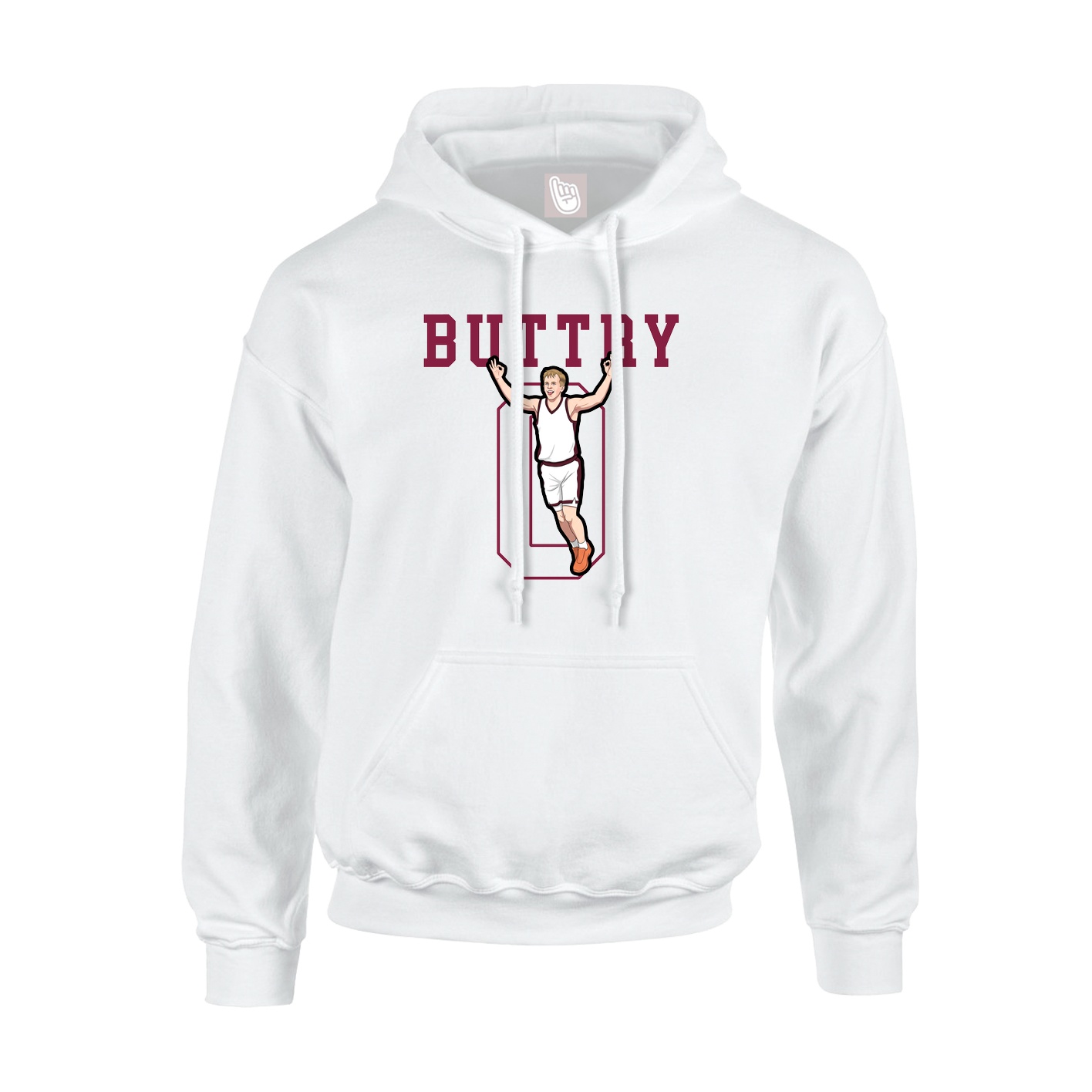 Youth Hoodie — Shirsey in White