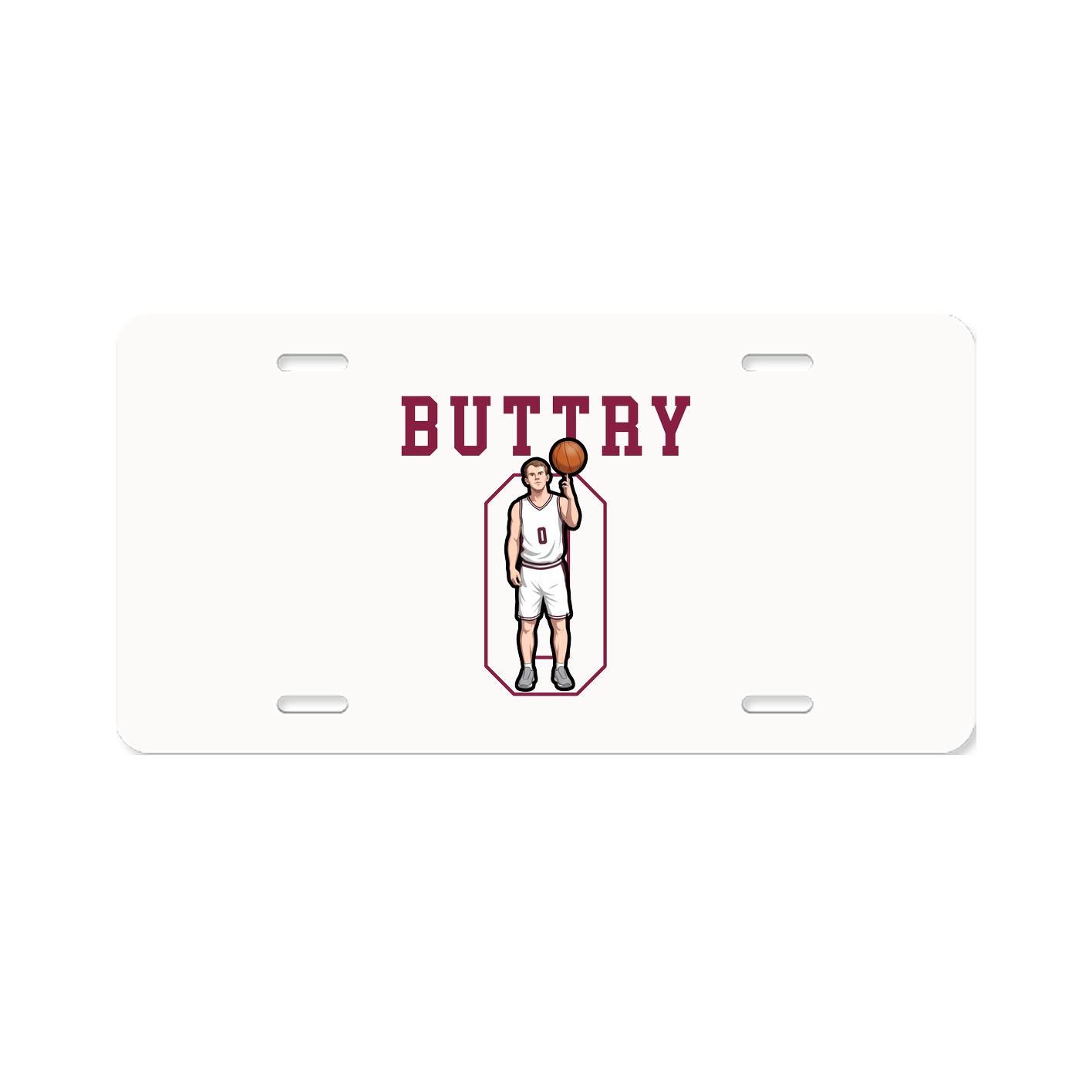 License Plate — Shirsey in Classic