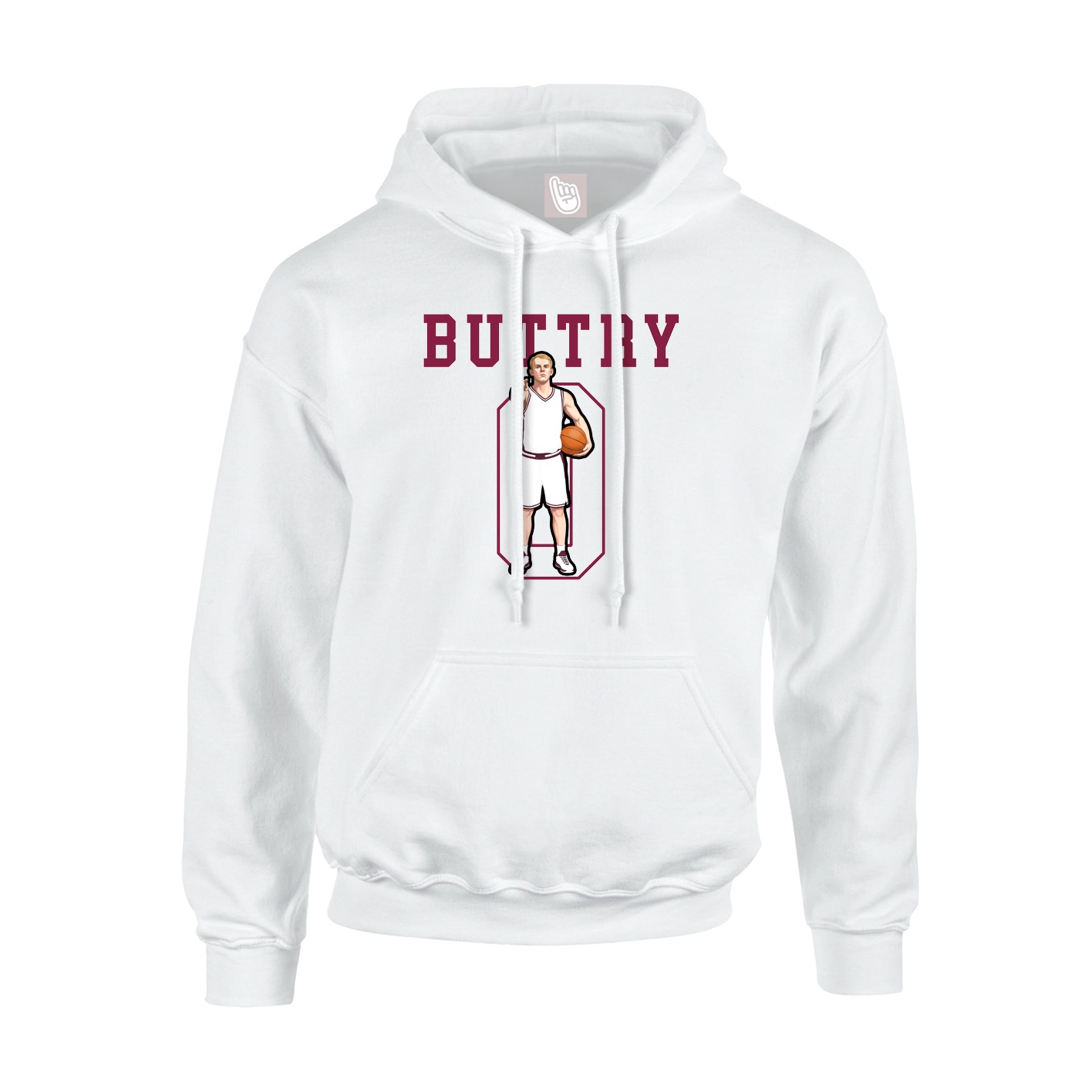 Youth Hoodie — Shirsey in White