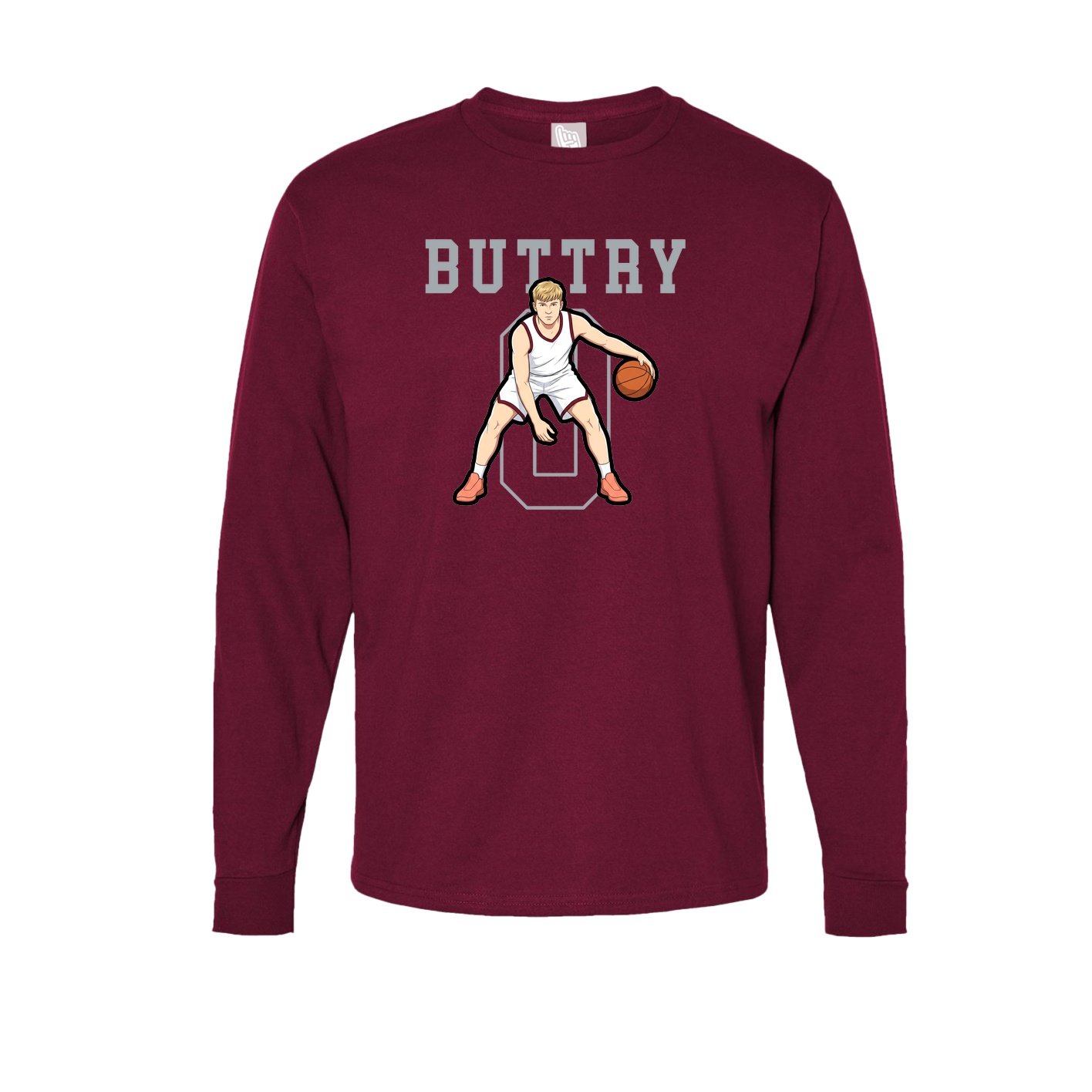 Long Sleeve Tee — Shirsey in Cardinal