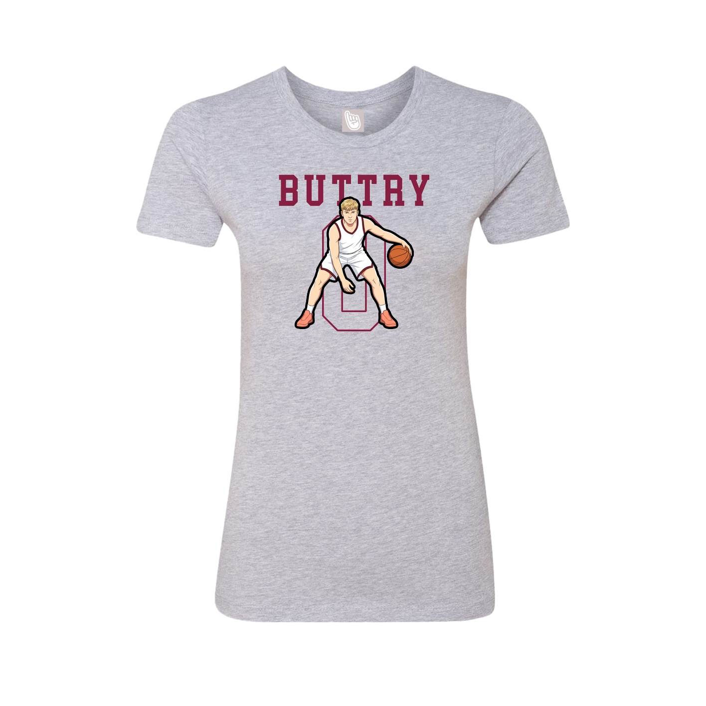 Fitted Women's Tee — Shirsey in Grey
