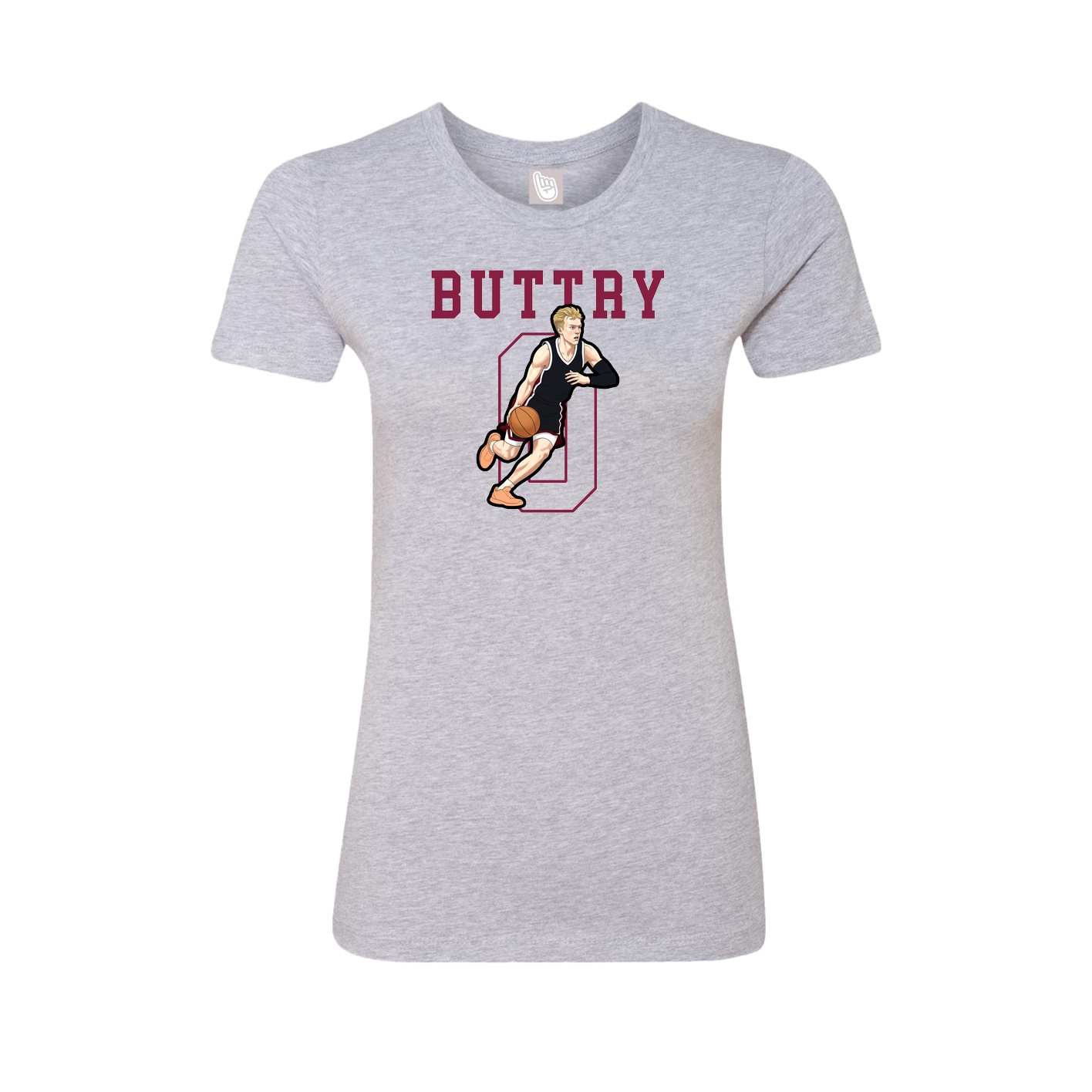 Fitted Women's Tee — Shirsey in Grey
