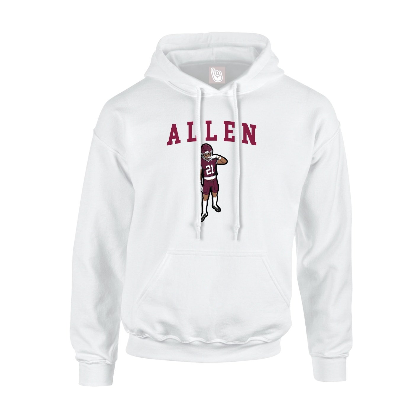 Youth Hoodie — Shirsey in White