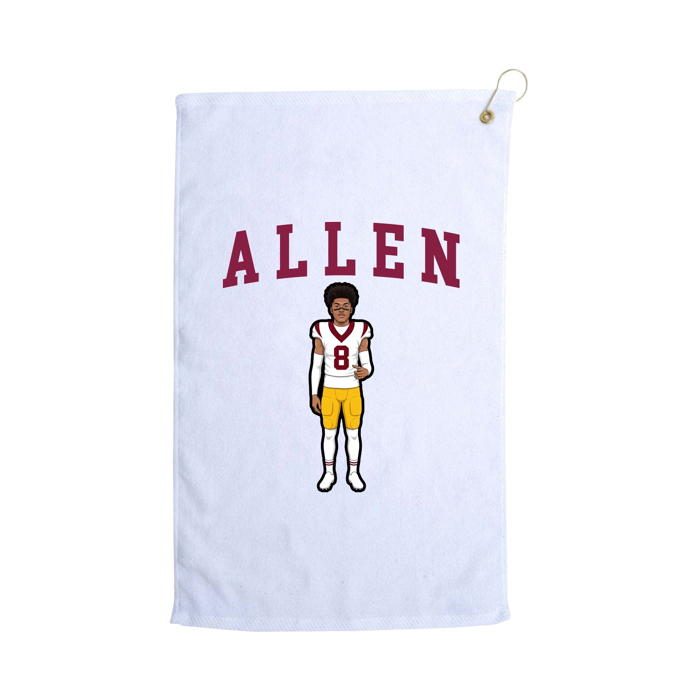 Golf Towel — Shirsey in White