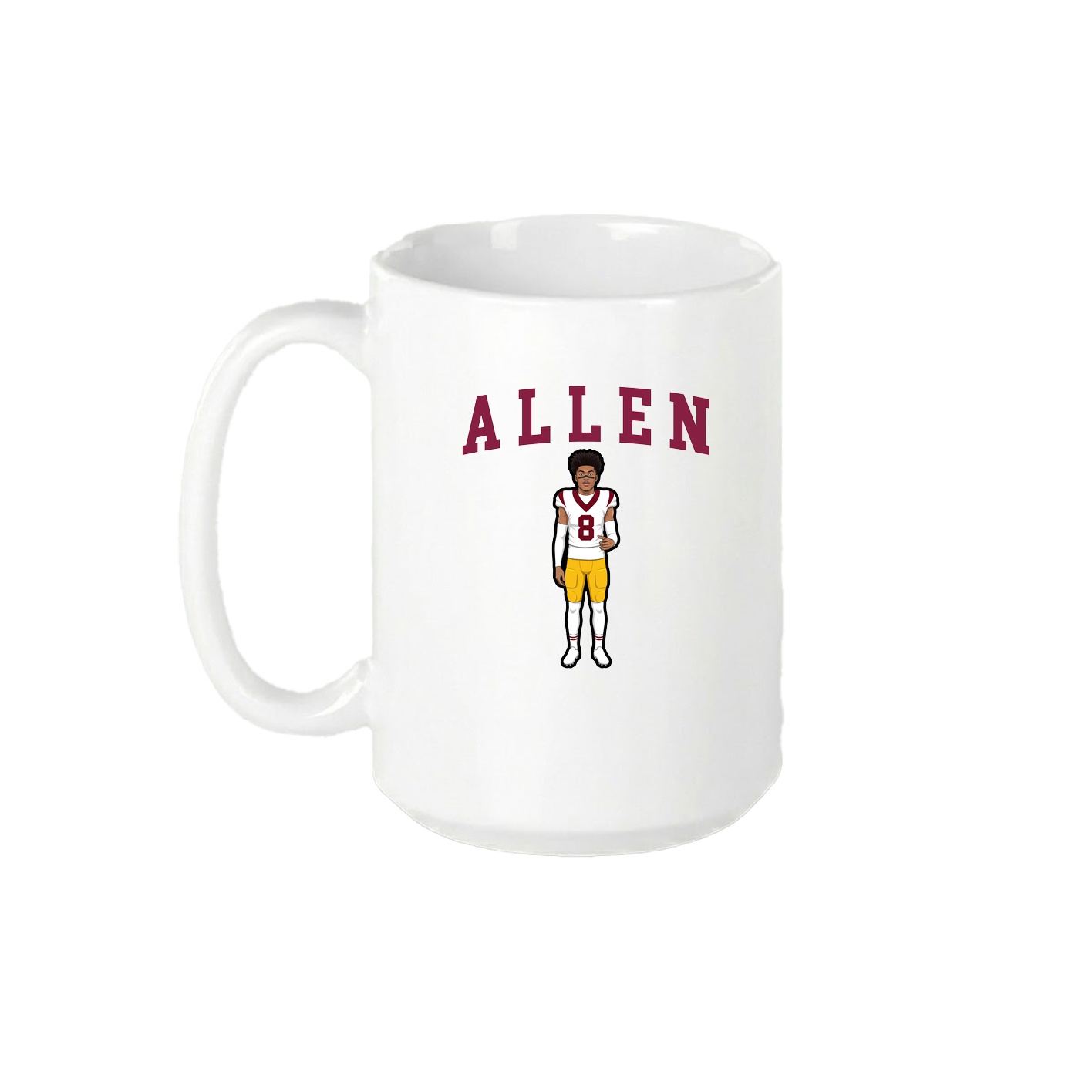 15oz Coffee Mug — Shirsey in White
