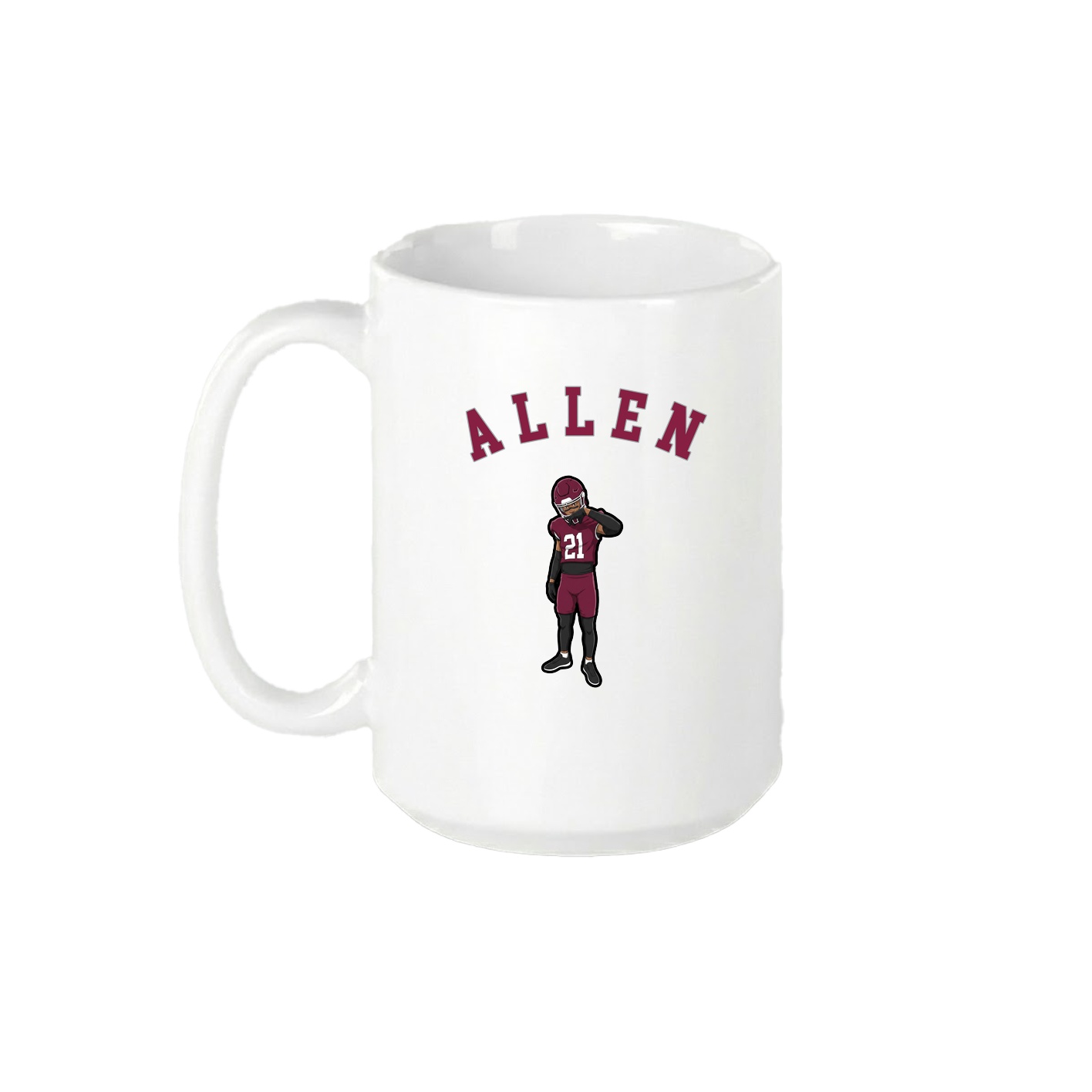 15oz Coffee Mug — Shirsey Arch in White