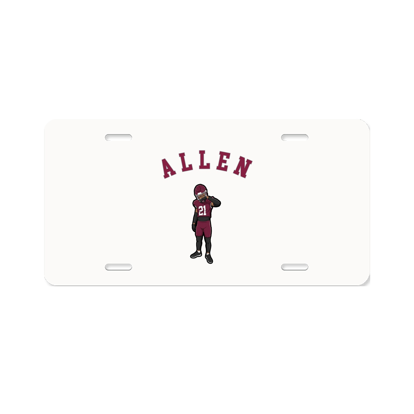License Plate — Shirsey Arch in Classic