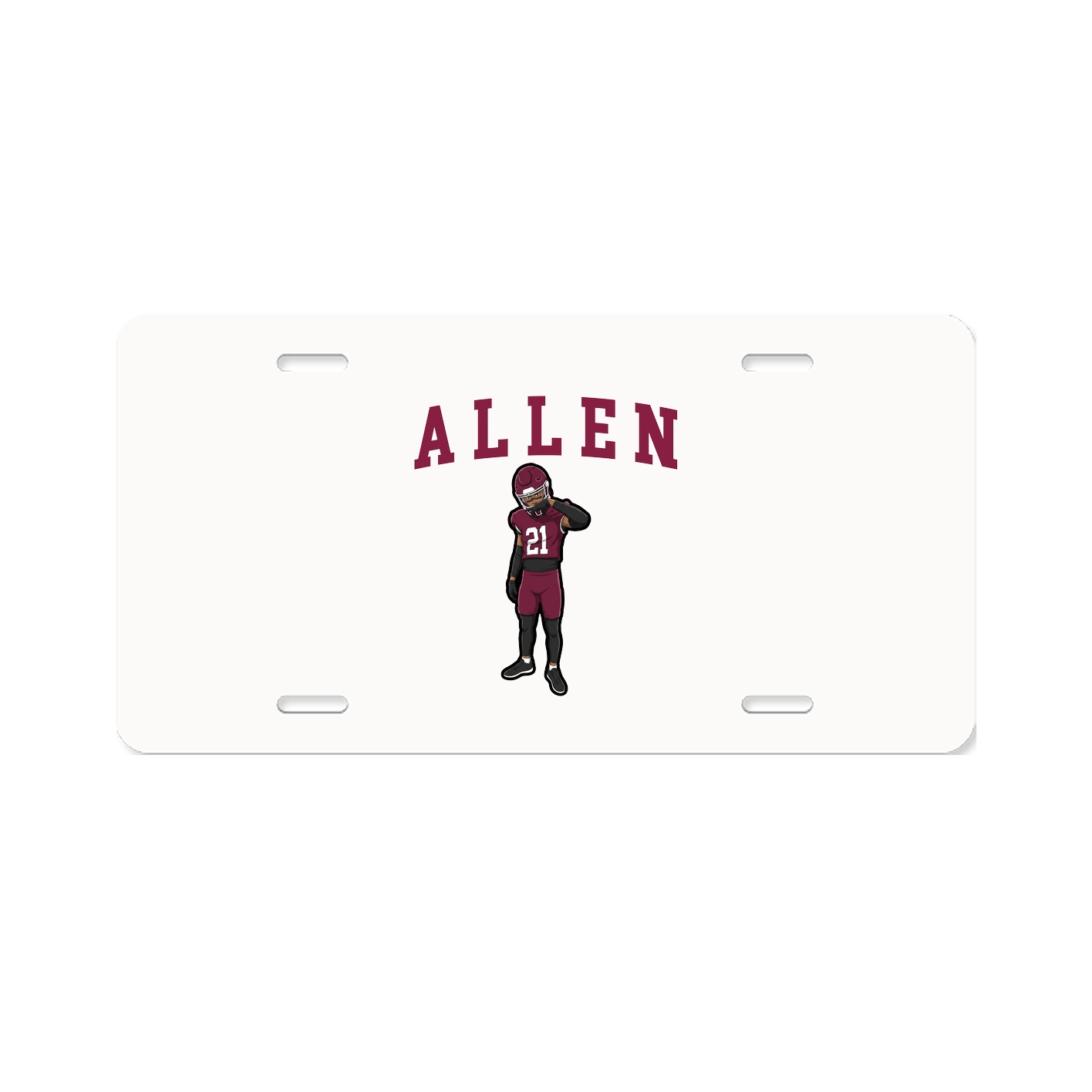 License Plate — Shirsey in Classic