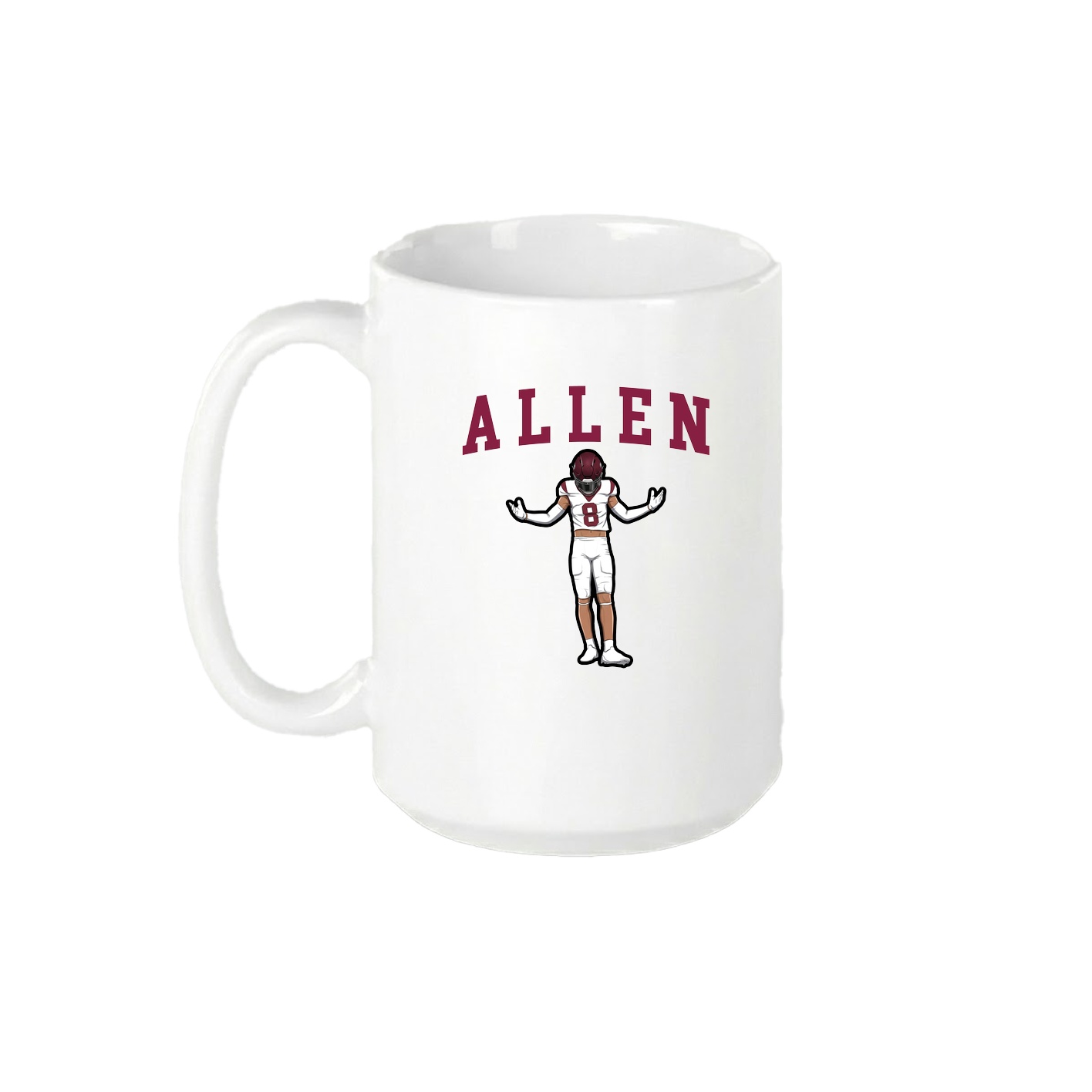 15oz Coffee Mug — Shirsey in White