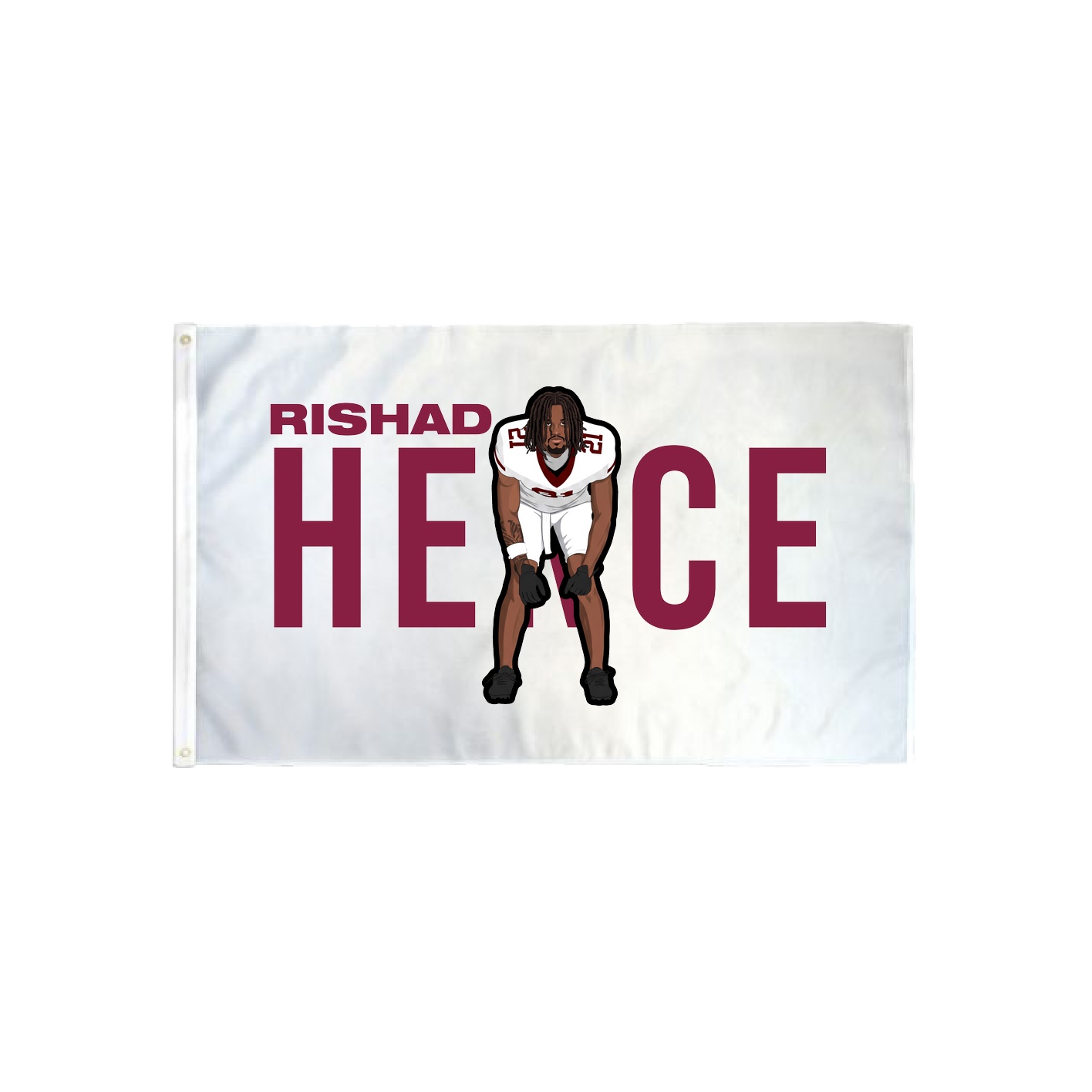 3x5 Flag — Player Name in Classic
