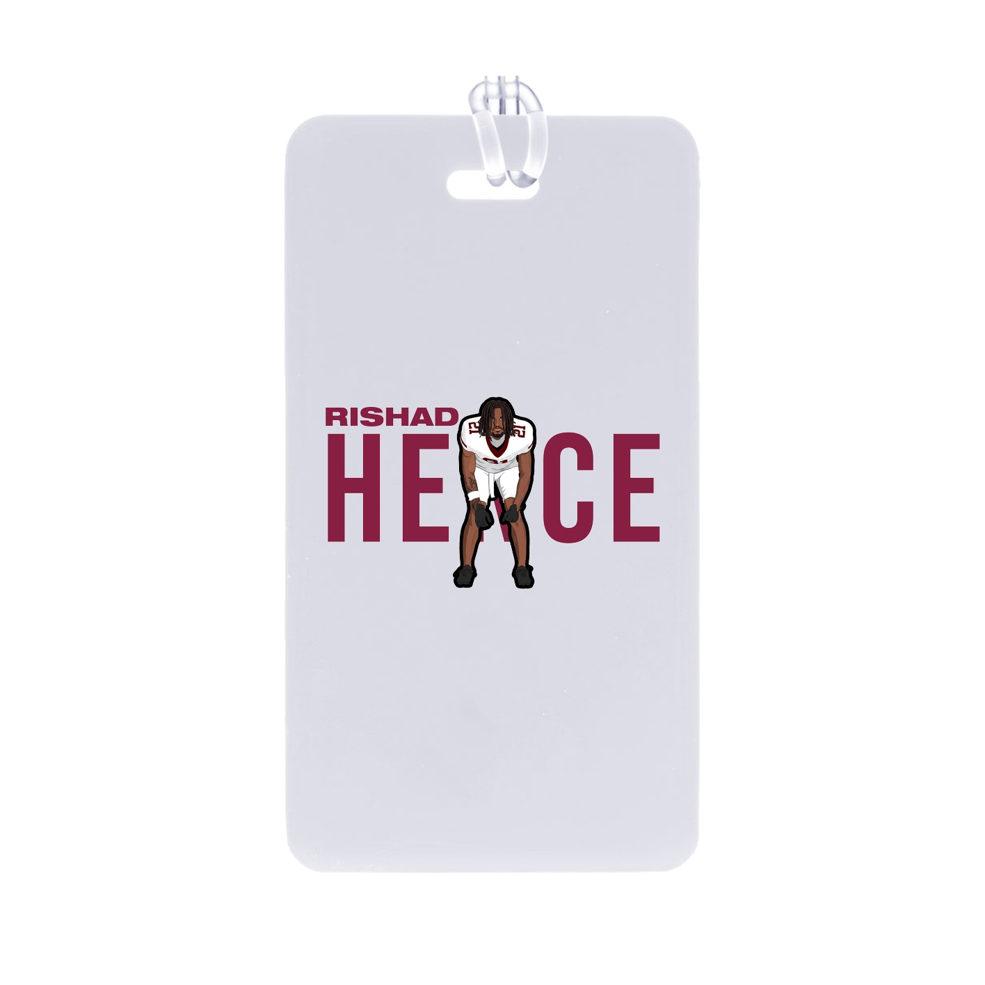 Bag Tag — Player Name in Classic
