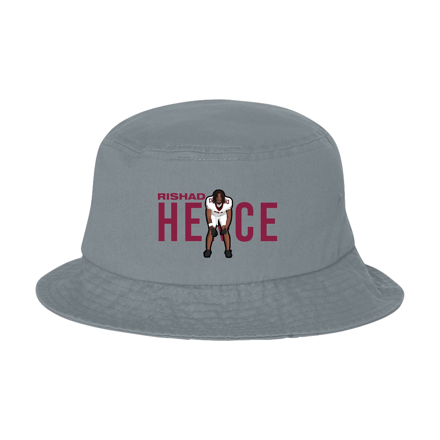 Bucket Cap — Player Name in Grey