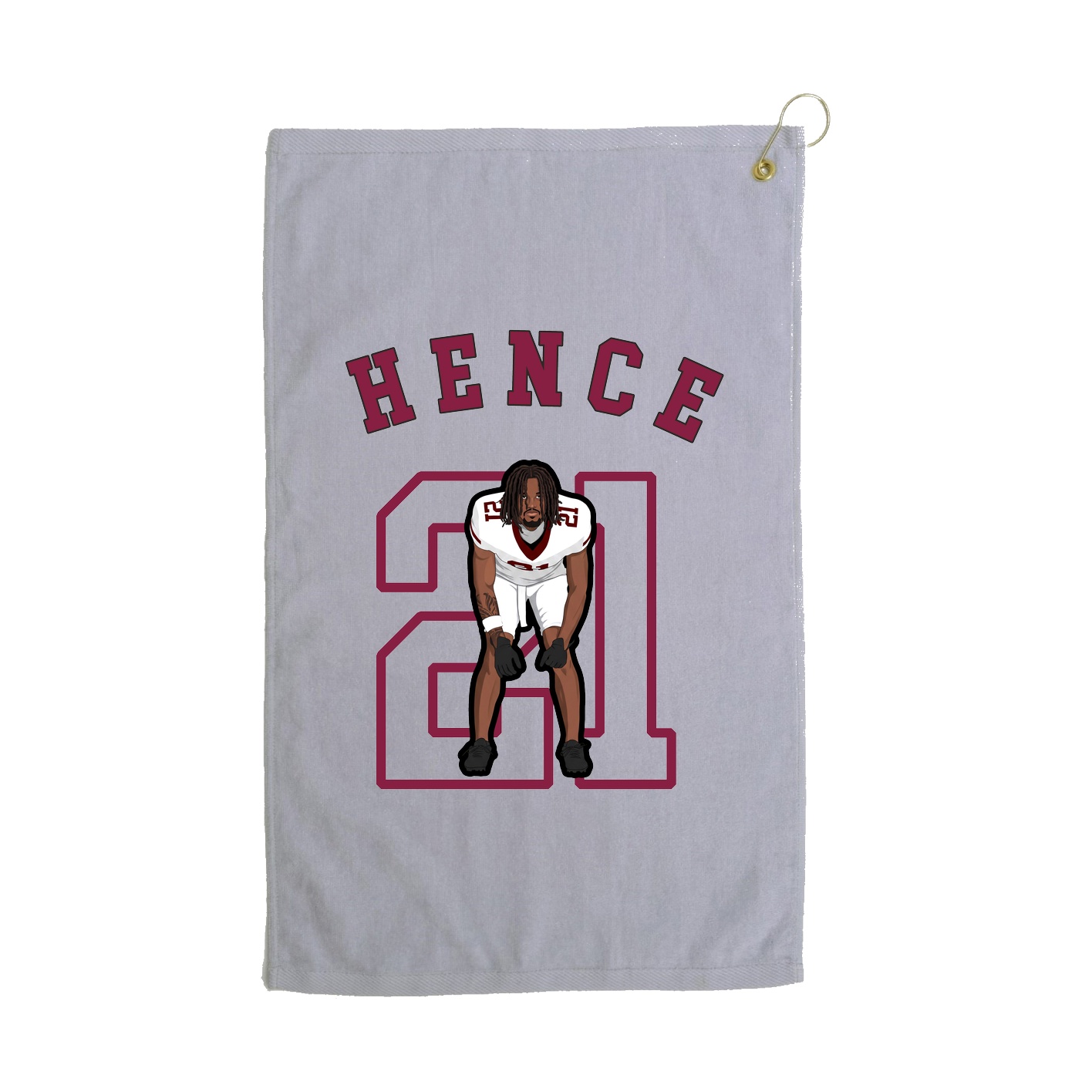 Golf Towel — Shirsey Arch in Grey