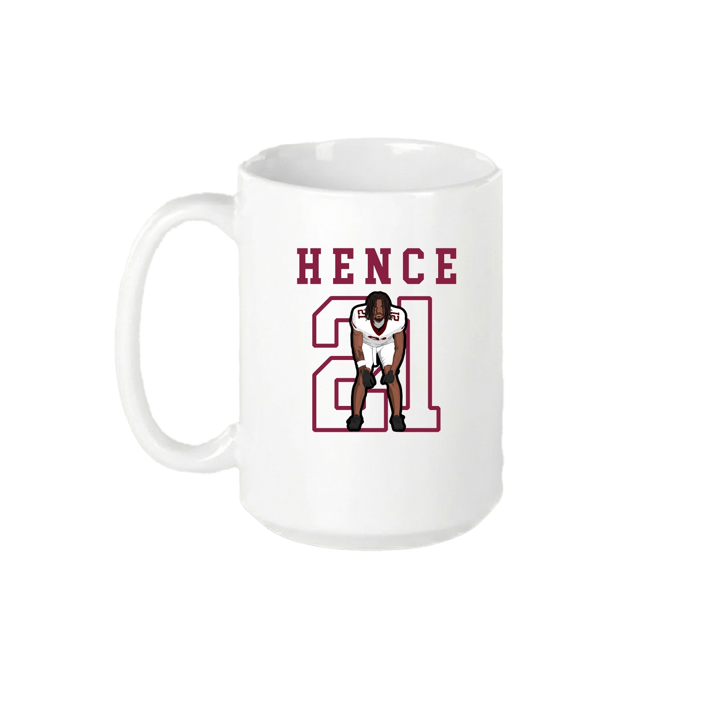 15oz Coffee Mug — Shirsey in White