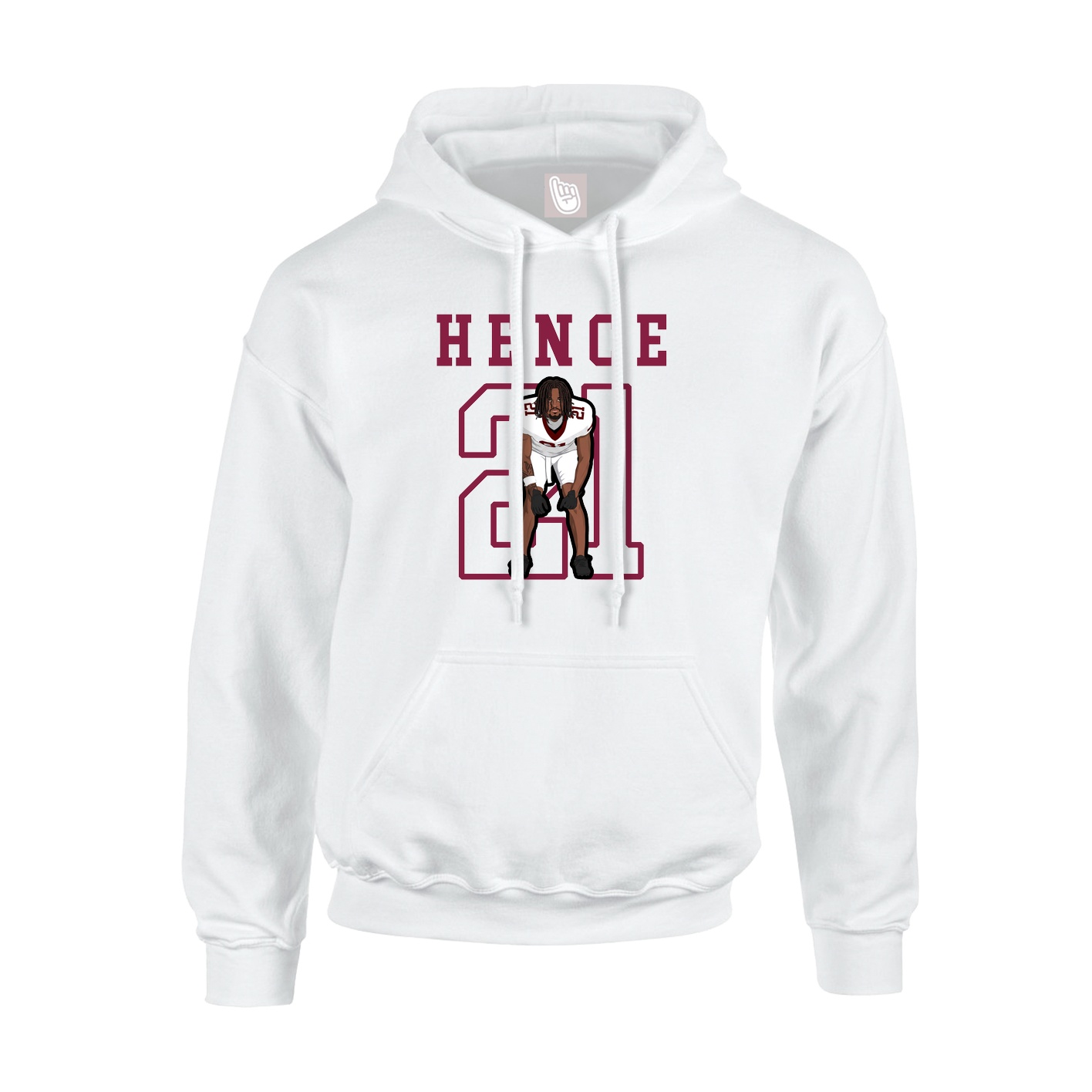 Youth Hoodie — Shirsey in White