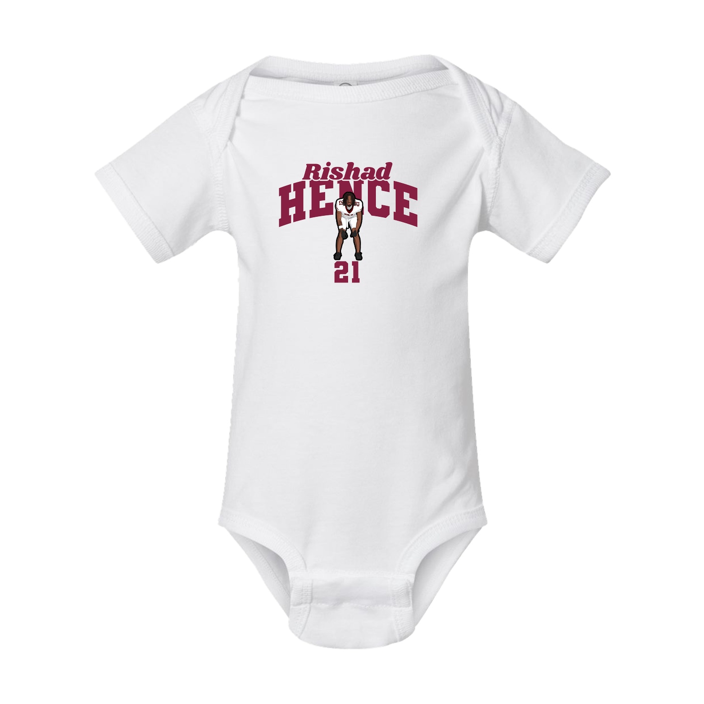 Baby Onesie — Signature Arch in White