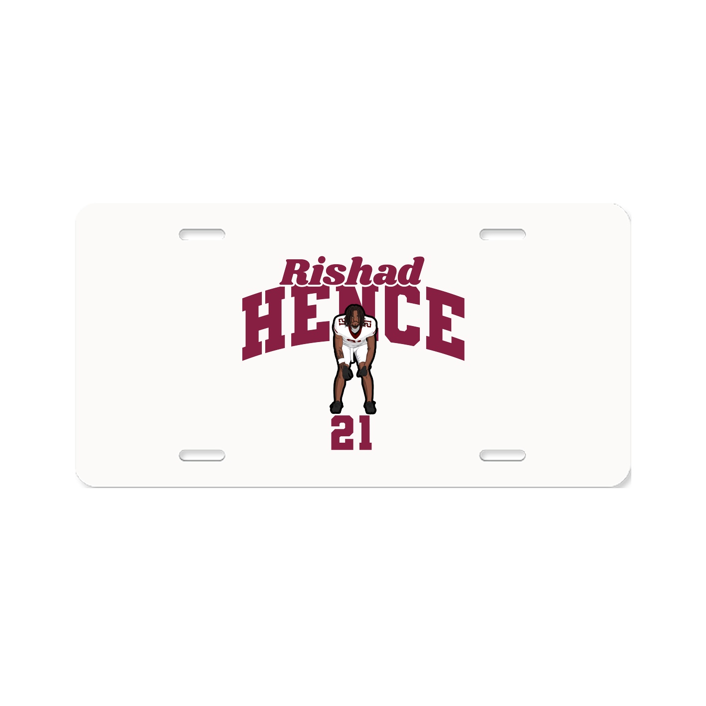 License Plate — Signature Arch in Classic