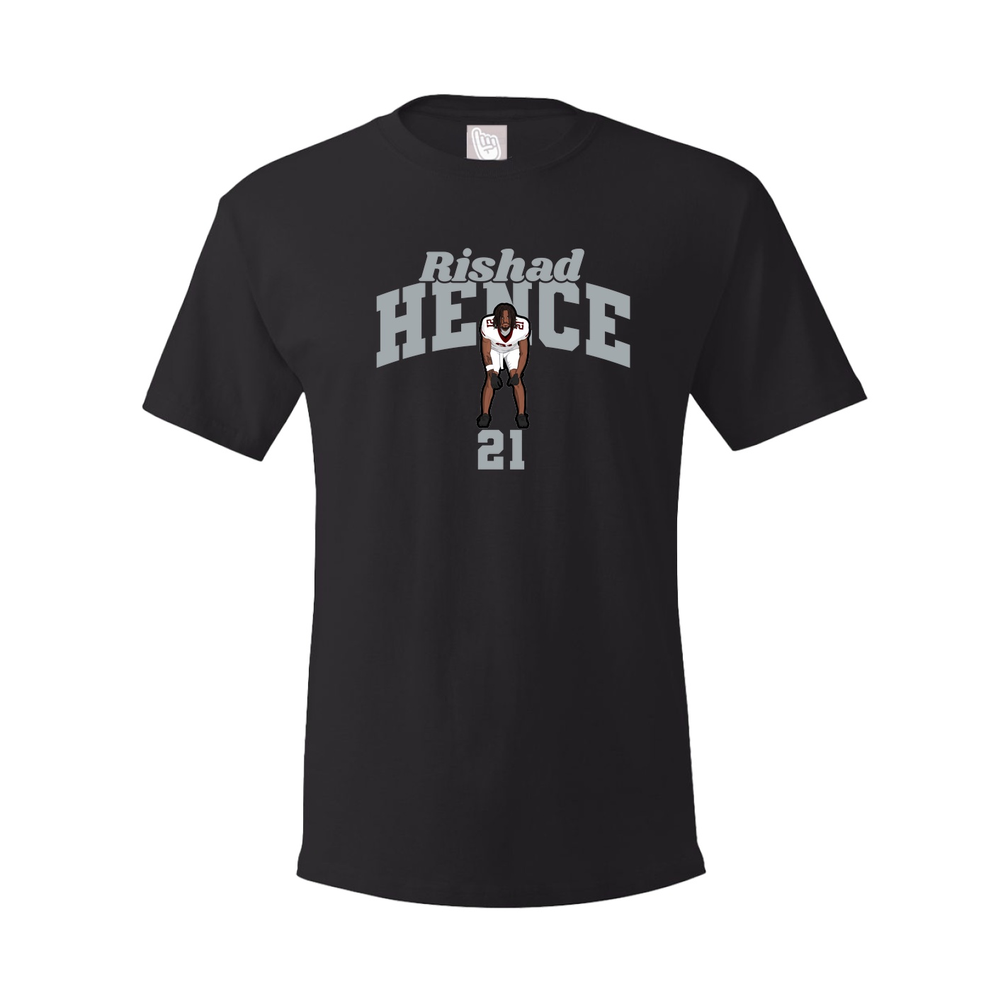 Youth Tee — Signature Arch in Black